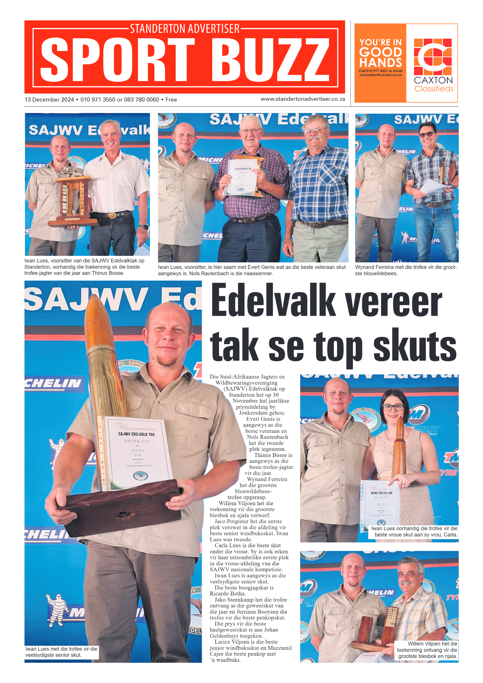 Standerton Advertiser 13 December 2024 page 8