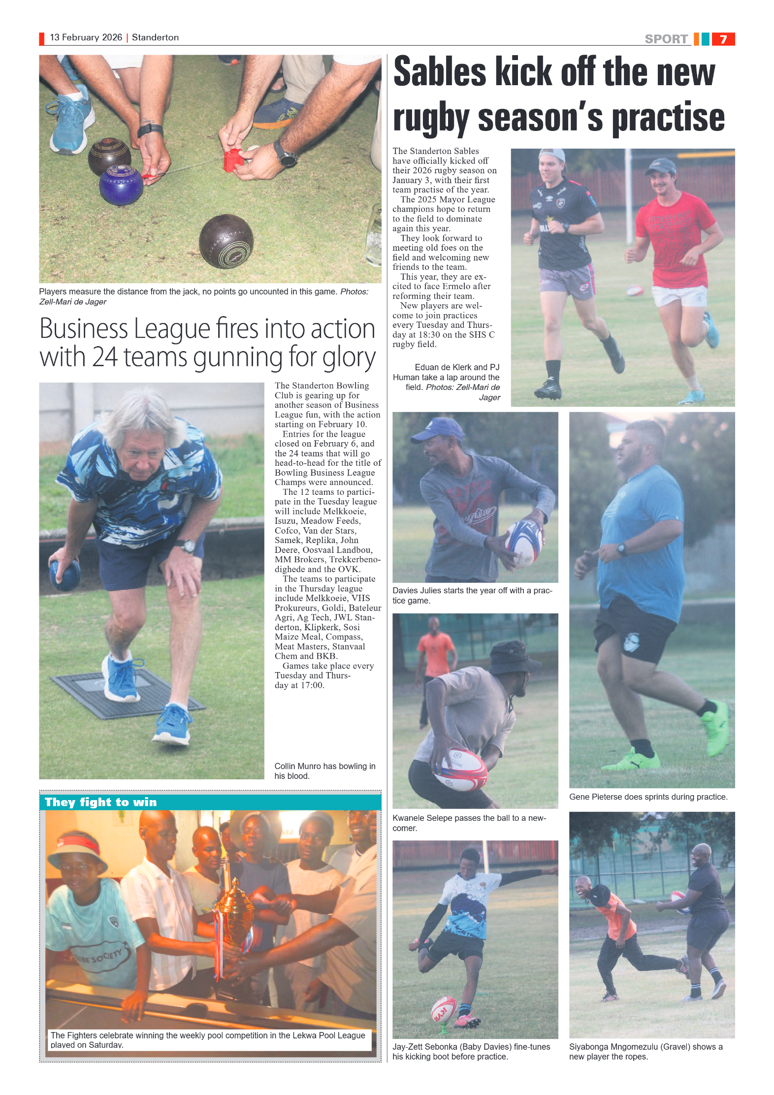 Standerton Advertiser 13 February 2026 page 7