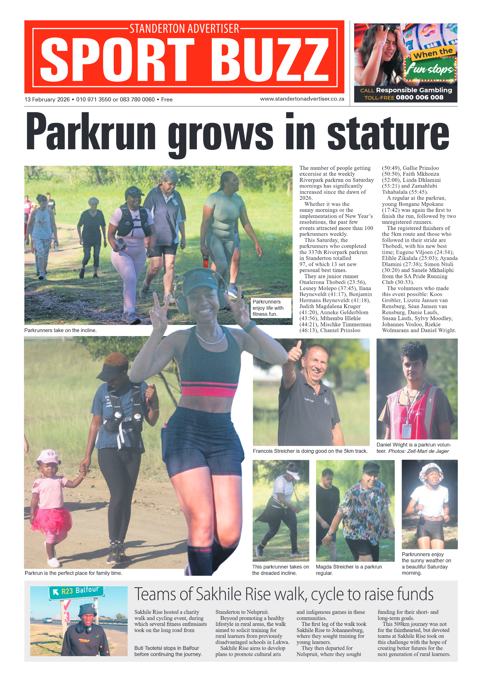 Standerton Advertiser 13 February 2026 page 8