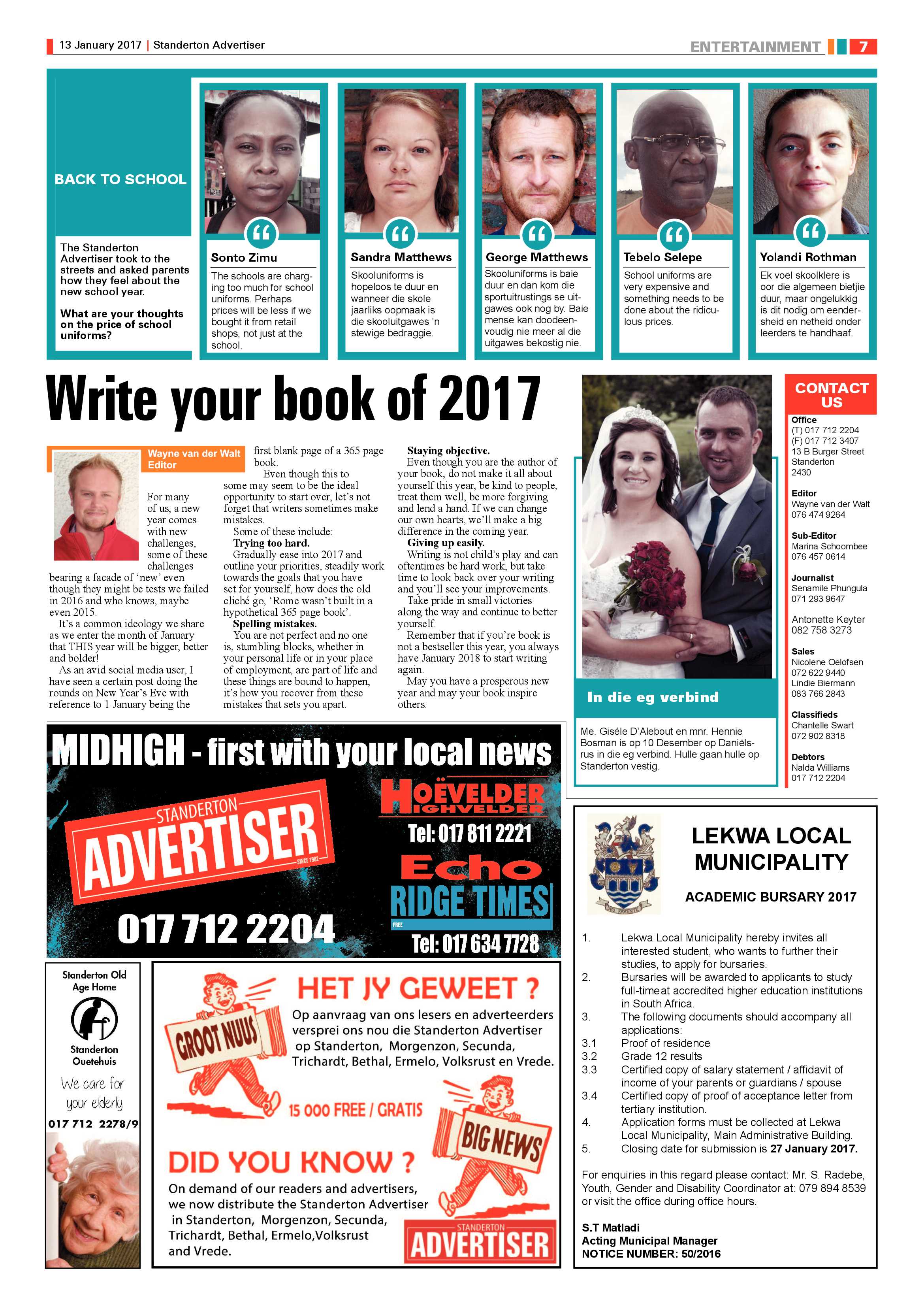 Standerton Advertiser 13 page 7