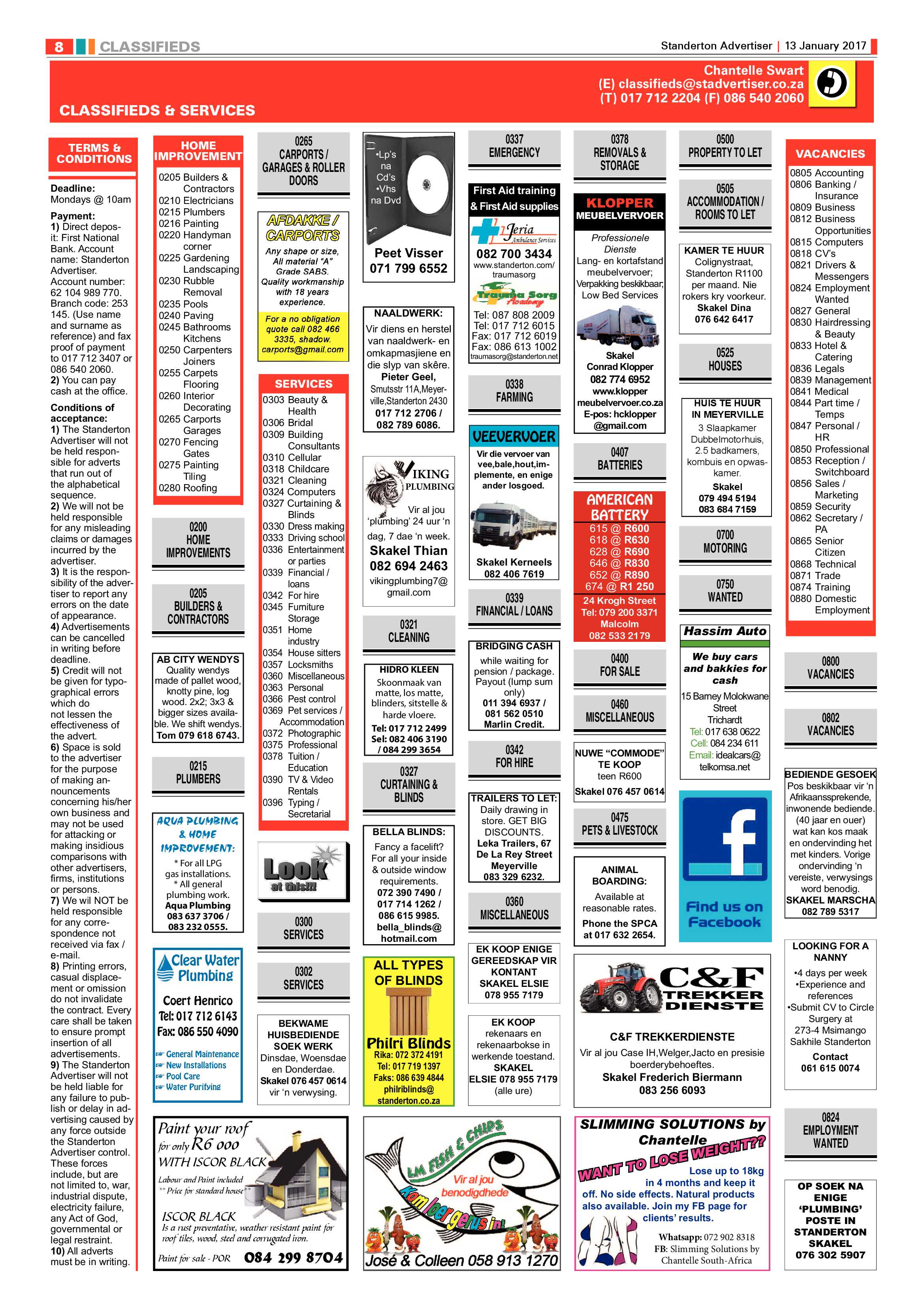 Standerton Advertiser 13 page 8