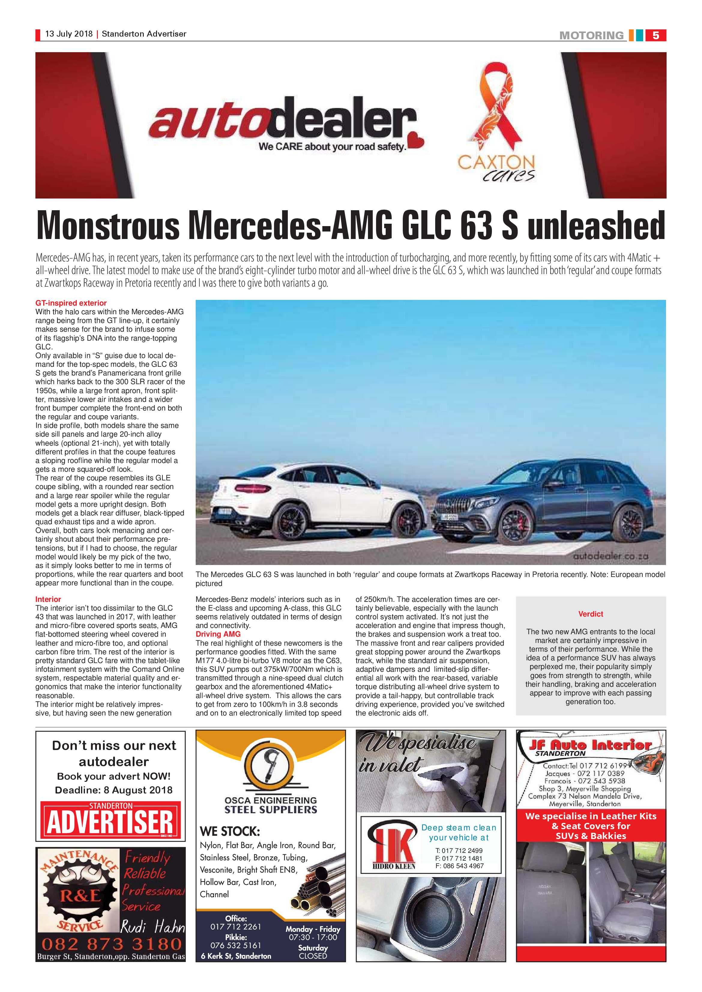Standerton Advertiser 13 July 2018 page 5