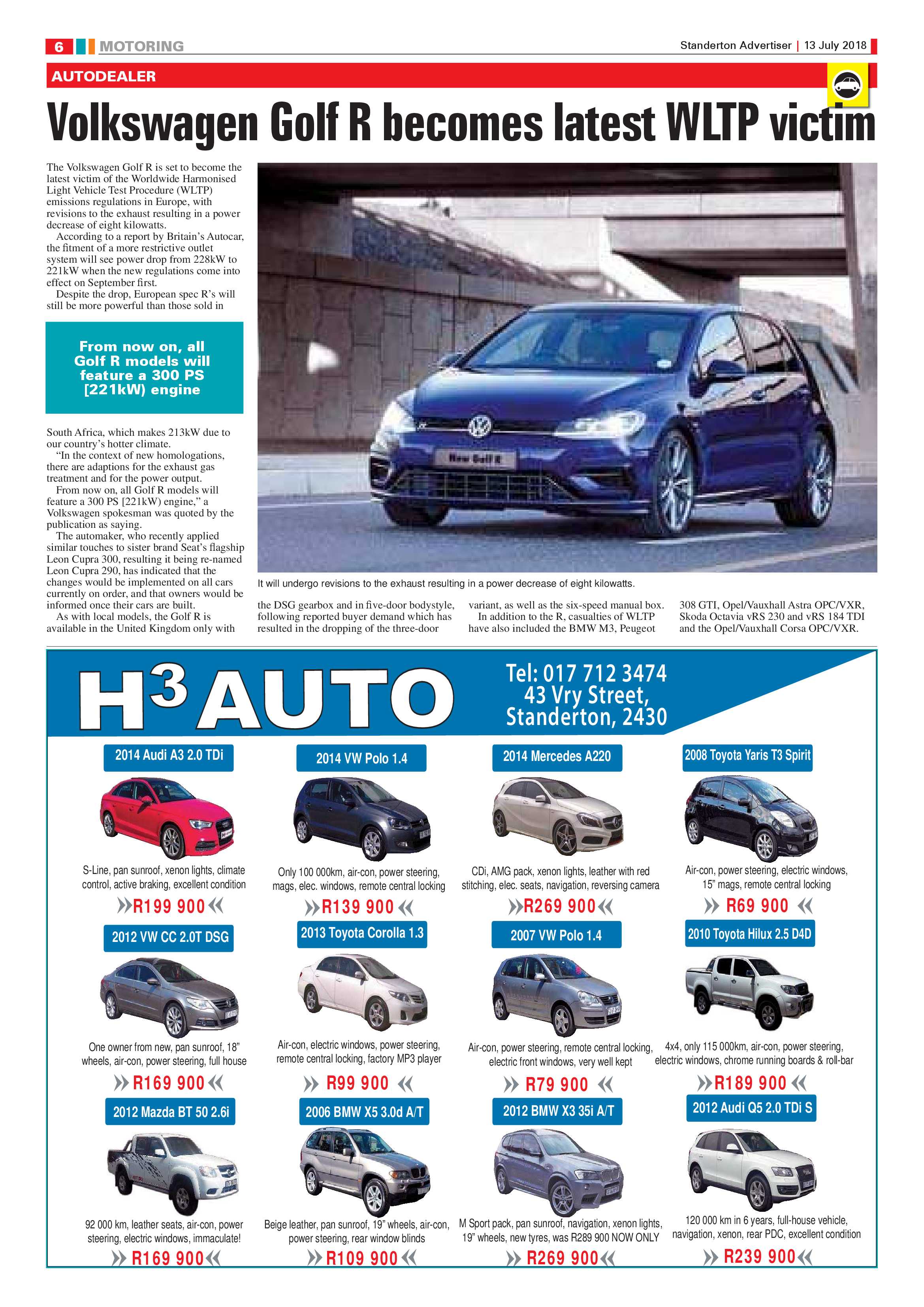 Standerton Advertiser 13 July 2018 page 6