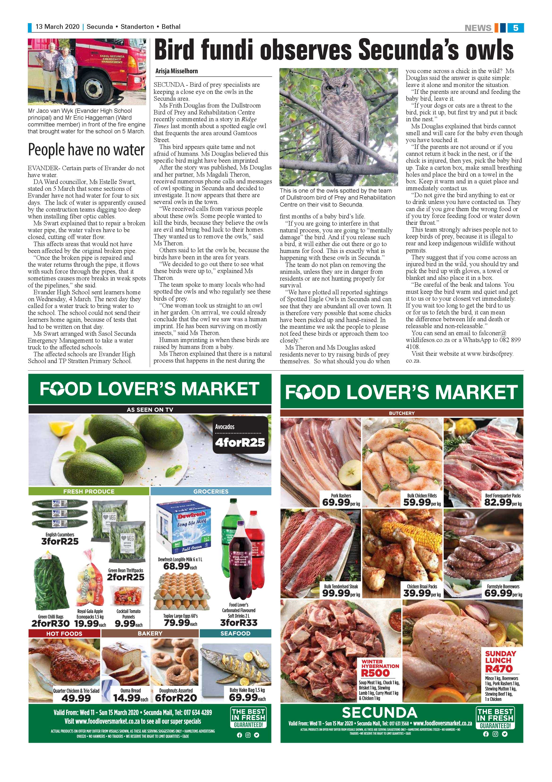 Standerton Advertiser 13 March 2020 page 5