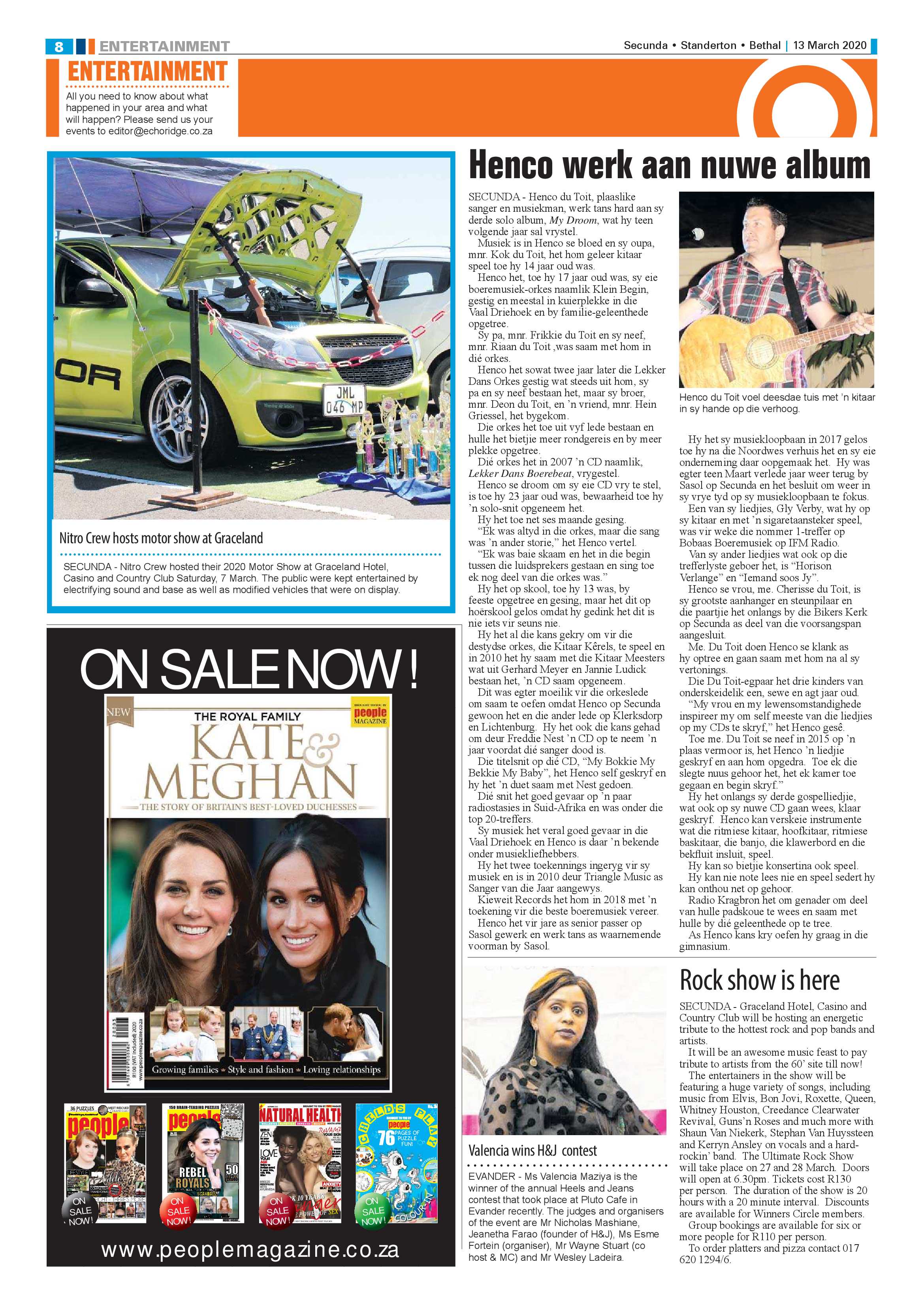 Standerton Advertiser 13 March 2020 page 8