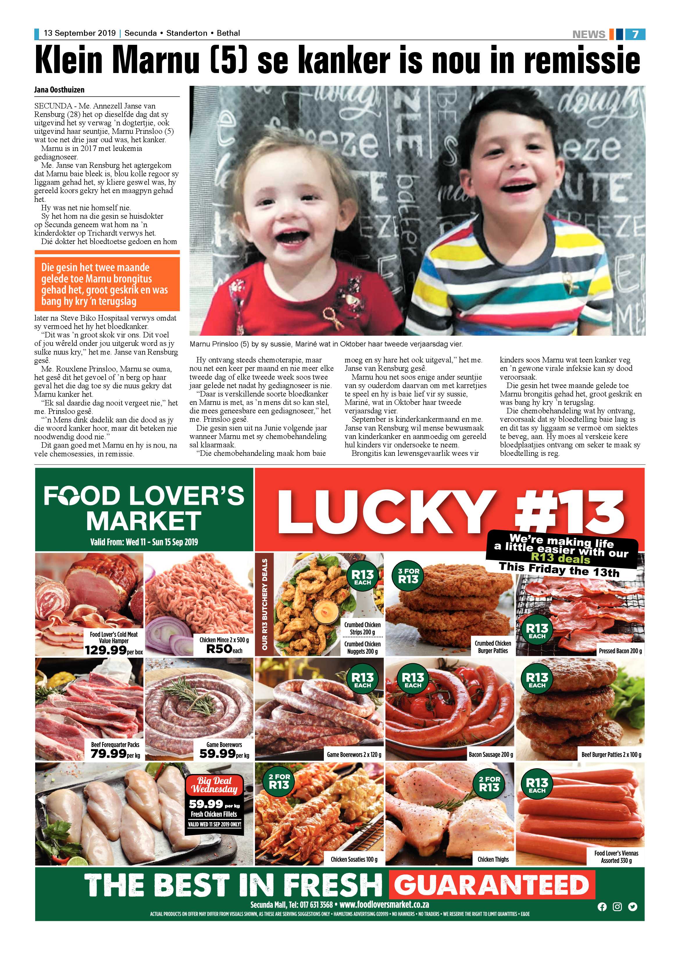 Standerton Advertiser 13 September 2019 page 11
