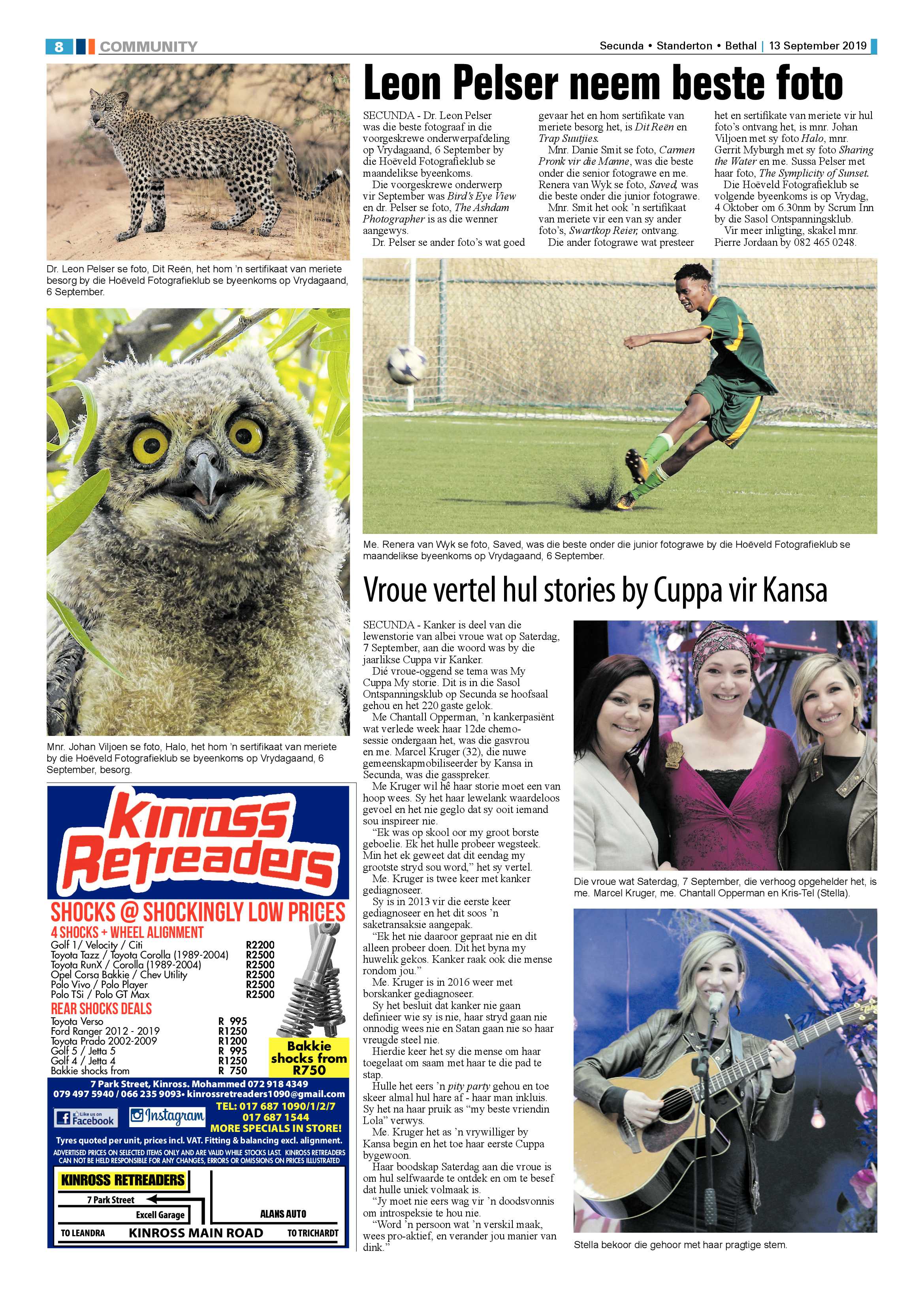 Standerton Advertiser 13 September 2019 page 12