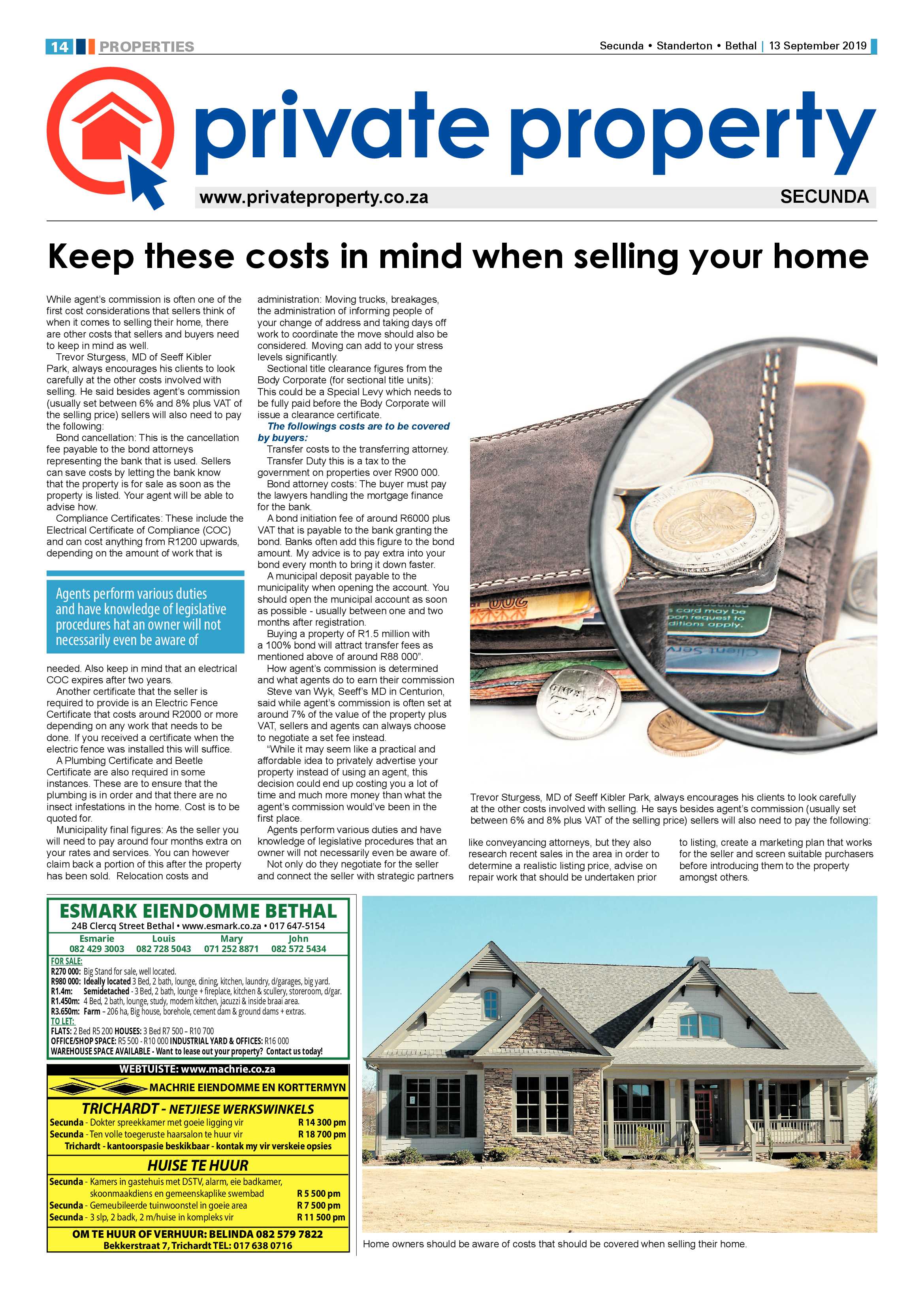Standerton Advertiser 13 September 2019 page 18