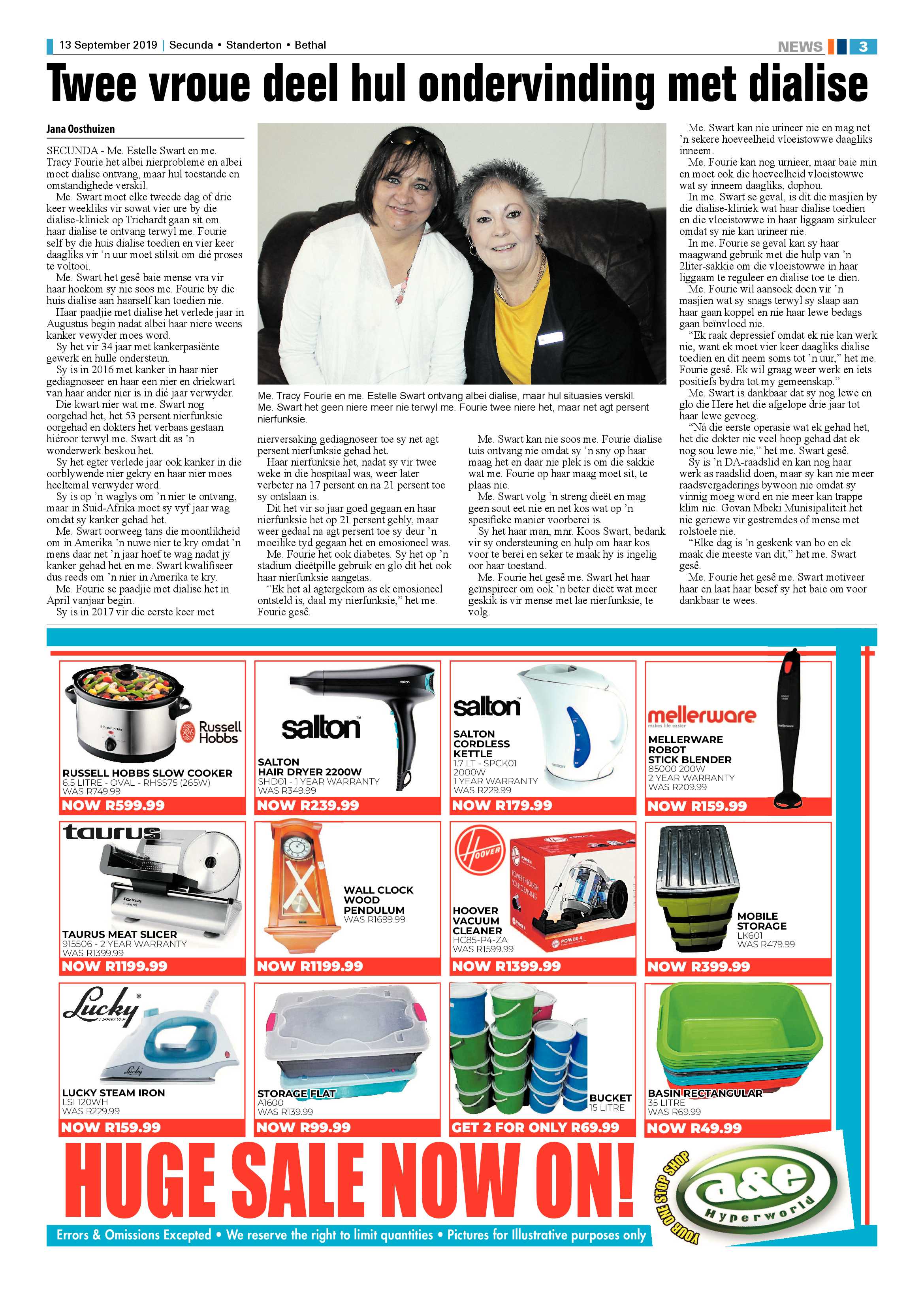 Standerton Advertiser 13 September 2019 page 7