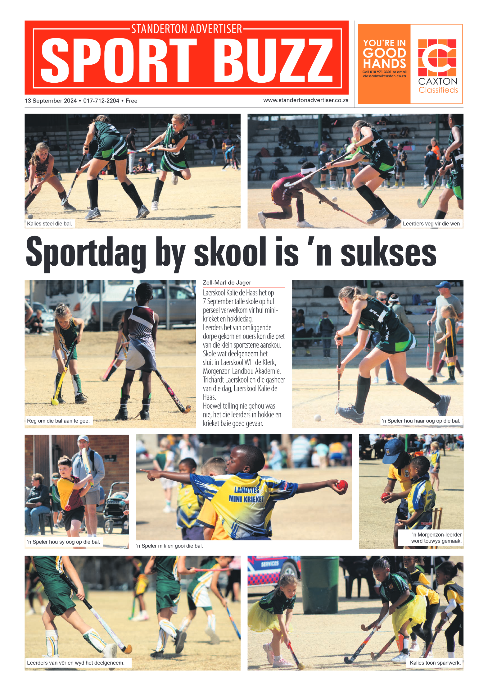 Standerton Advertiser 13 September 2024 page 8