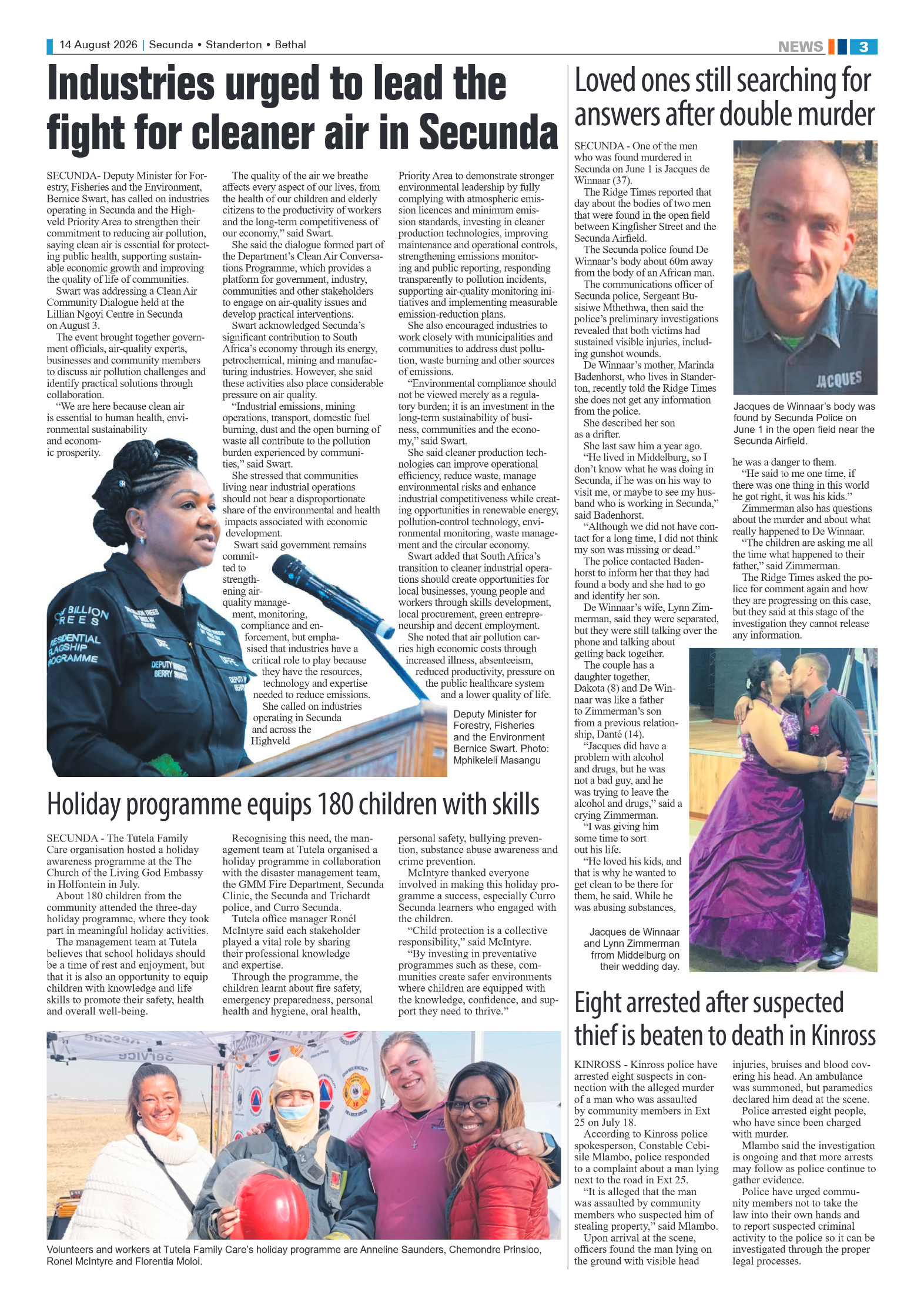 Standerton Advertiser 14 August 2026 page 3