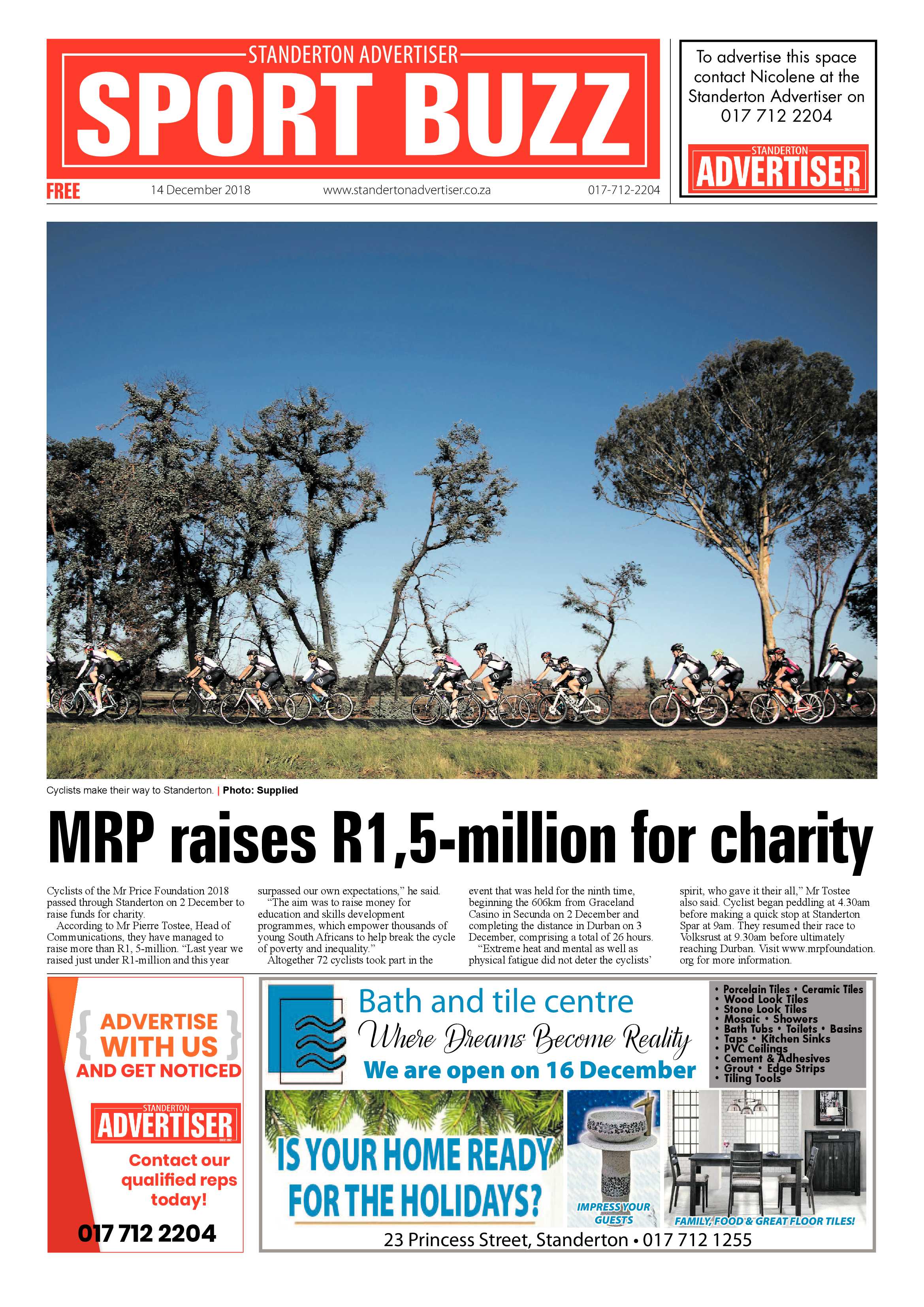 Standerton Advertiser 14 December 2018 page 8