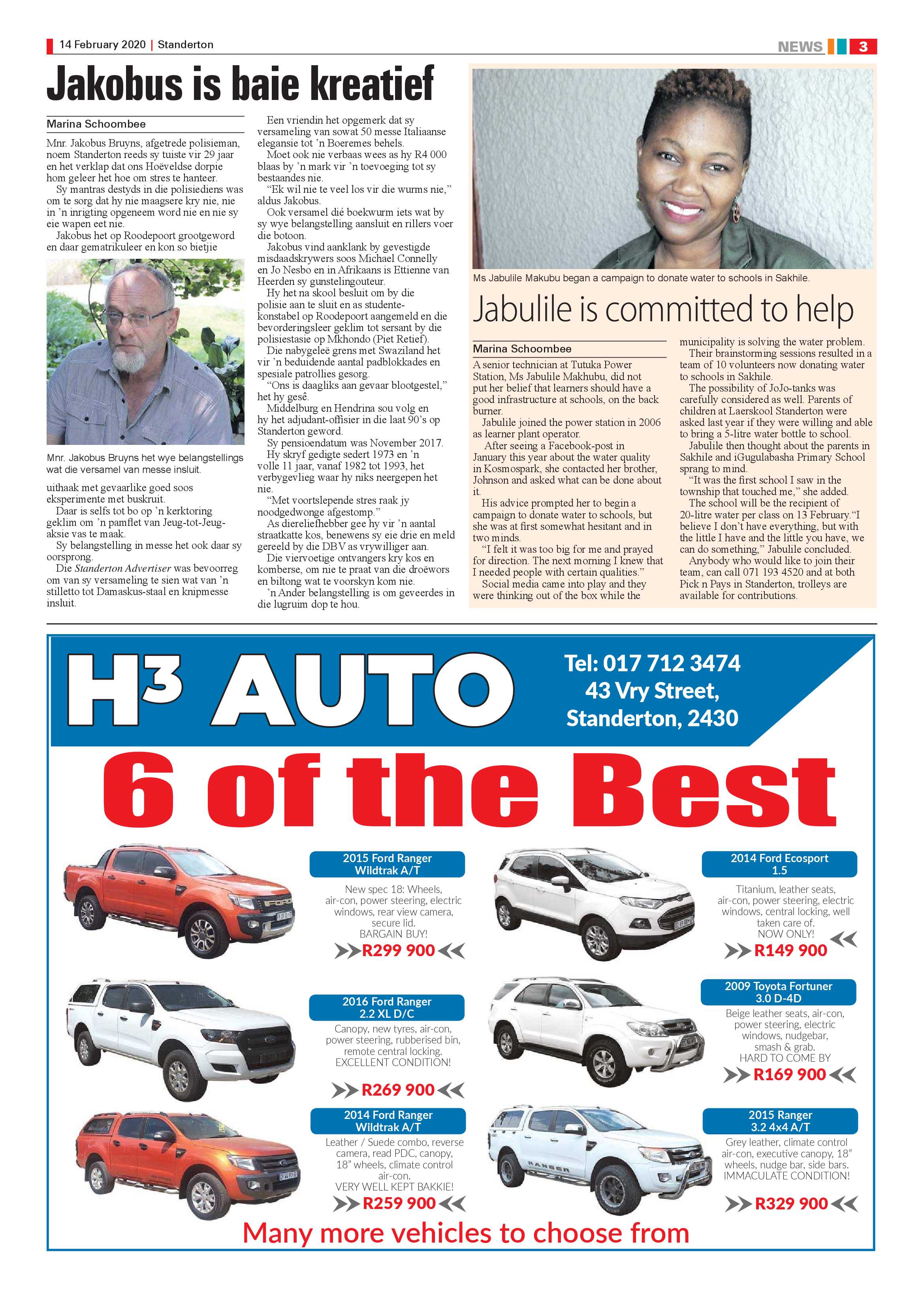Standerton Advertiser 14 February 2020 page 3