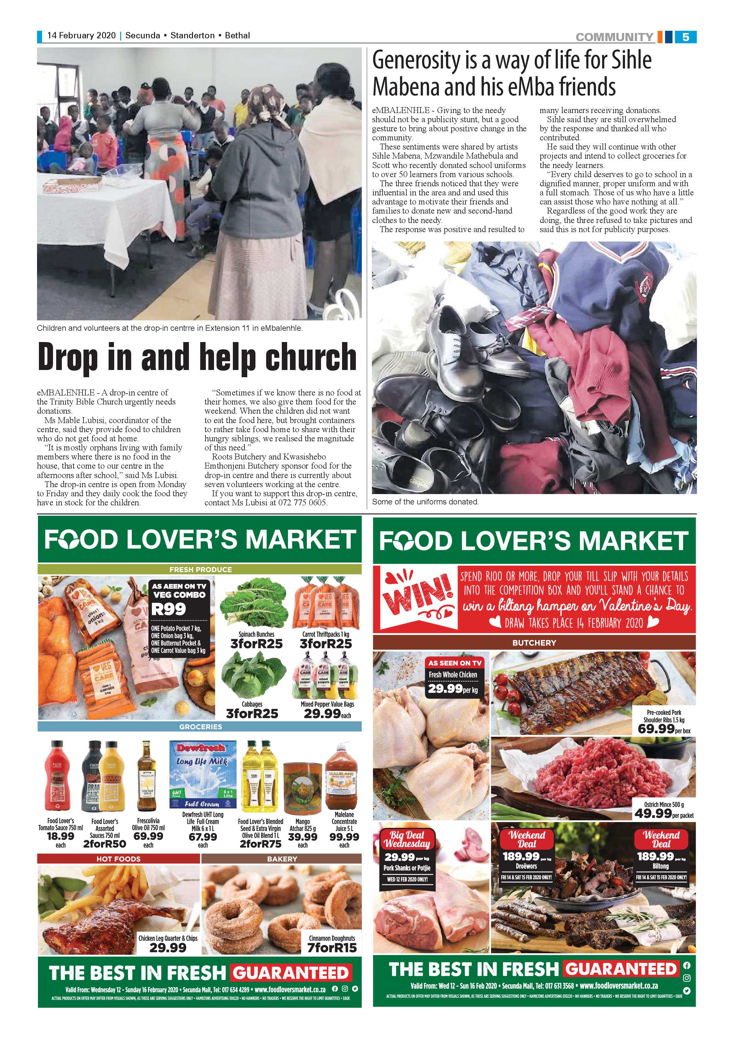 Standerton Advertiser 14 February 2020 page 5