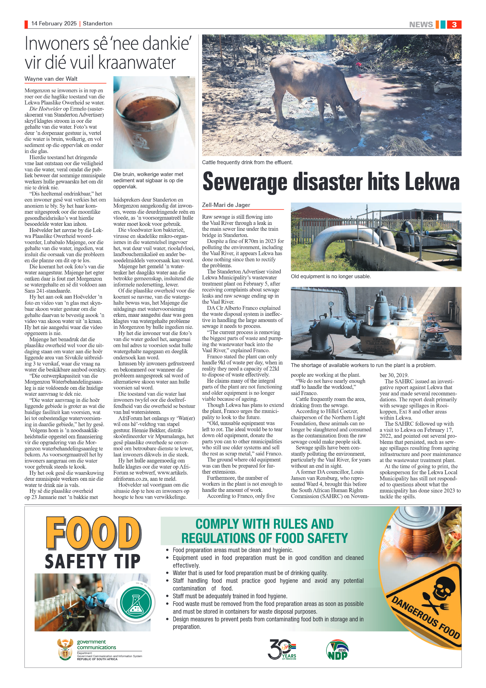 Standerton Advertiser 14 February 2025 page 3