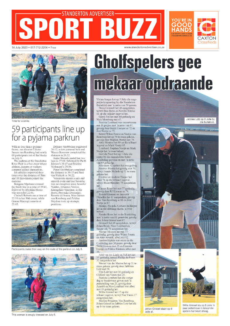Standerton Advertiser 14 July 2023 page 8