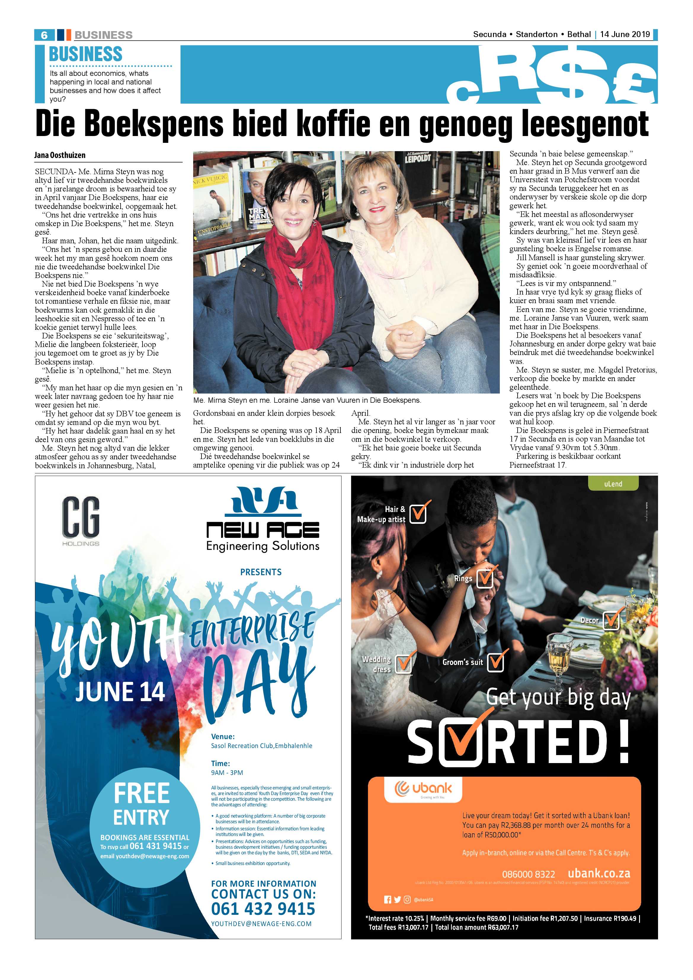 Standerton Advertiser 14 June 2019 page 10