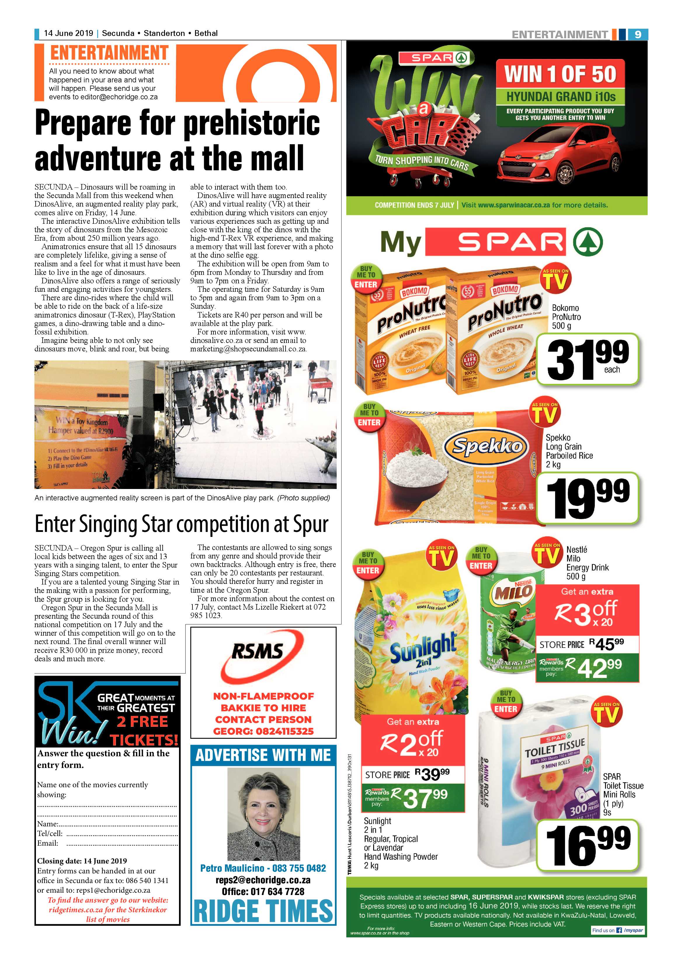 Standerton Advertiser 14 June 2019 page 13