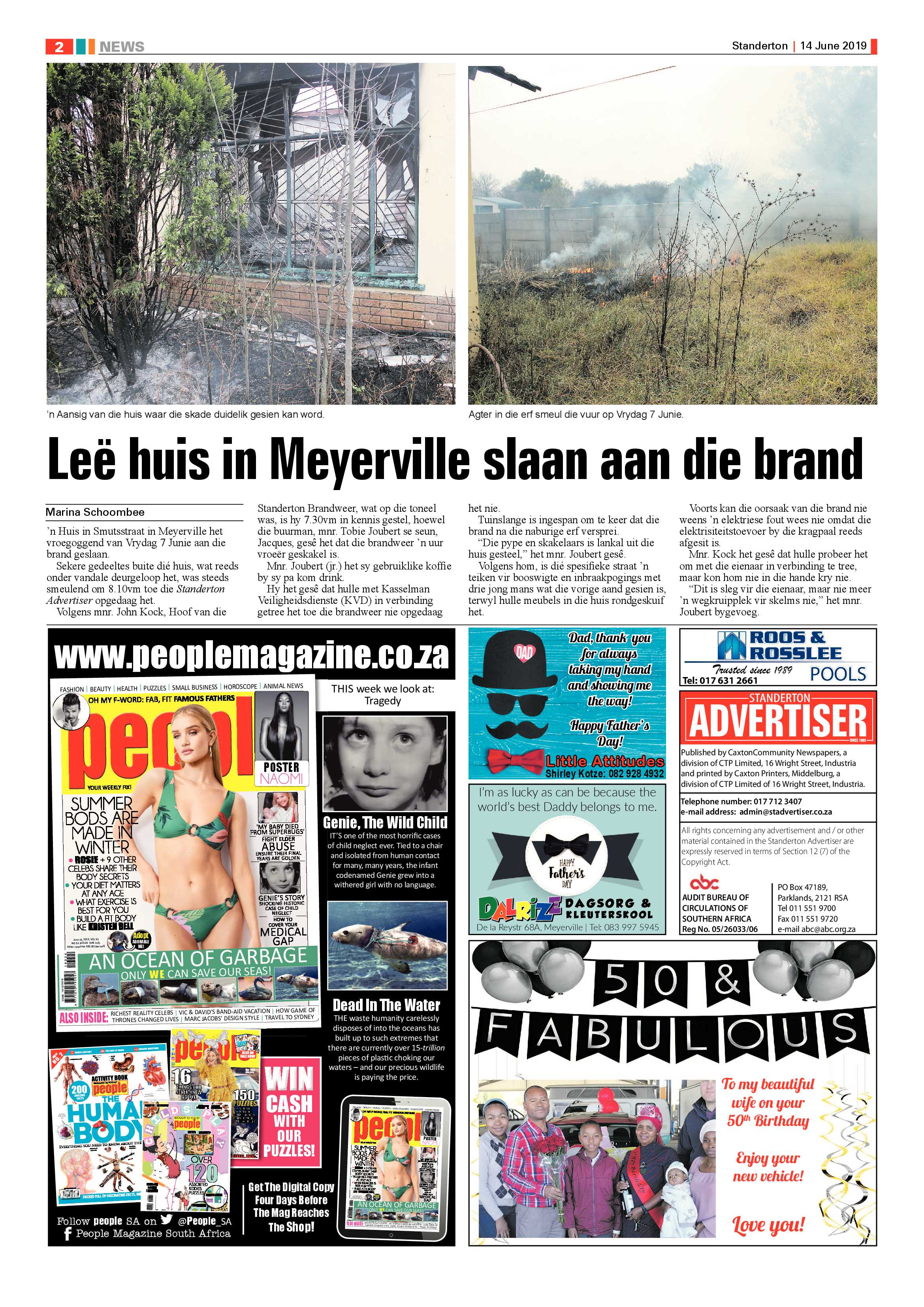 Standerton Advertiser 14 June 2019 page 2