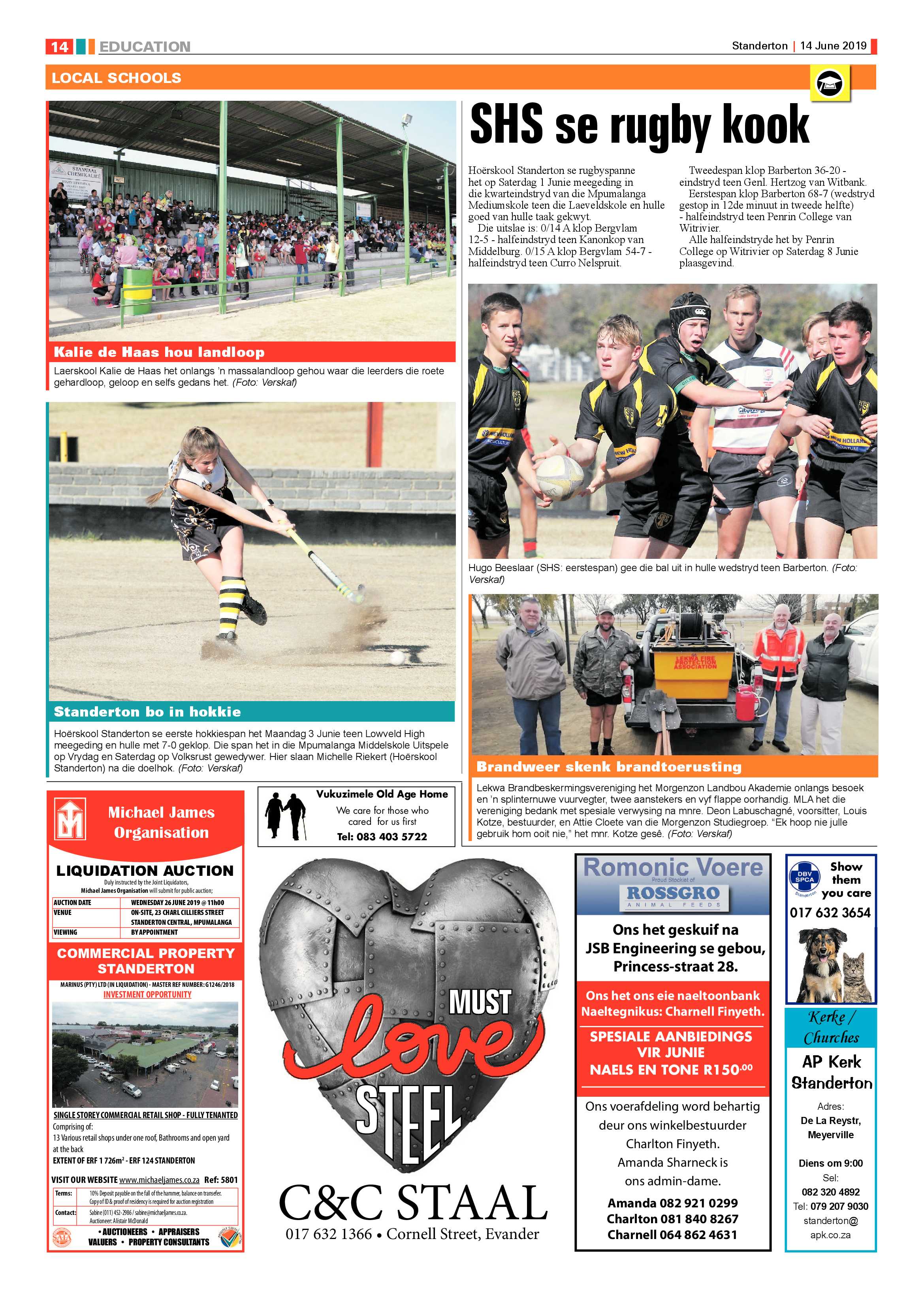 Standerton Advertiser 14 June 2019 page 22