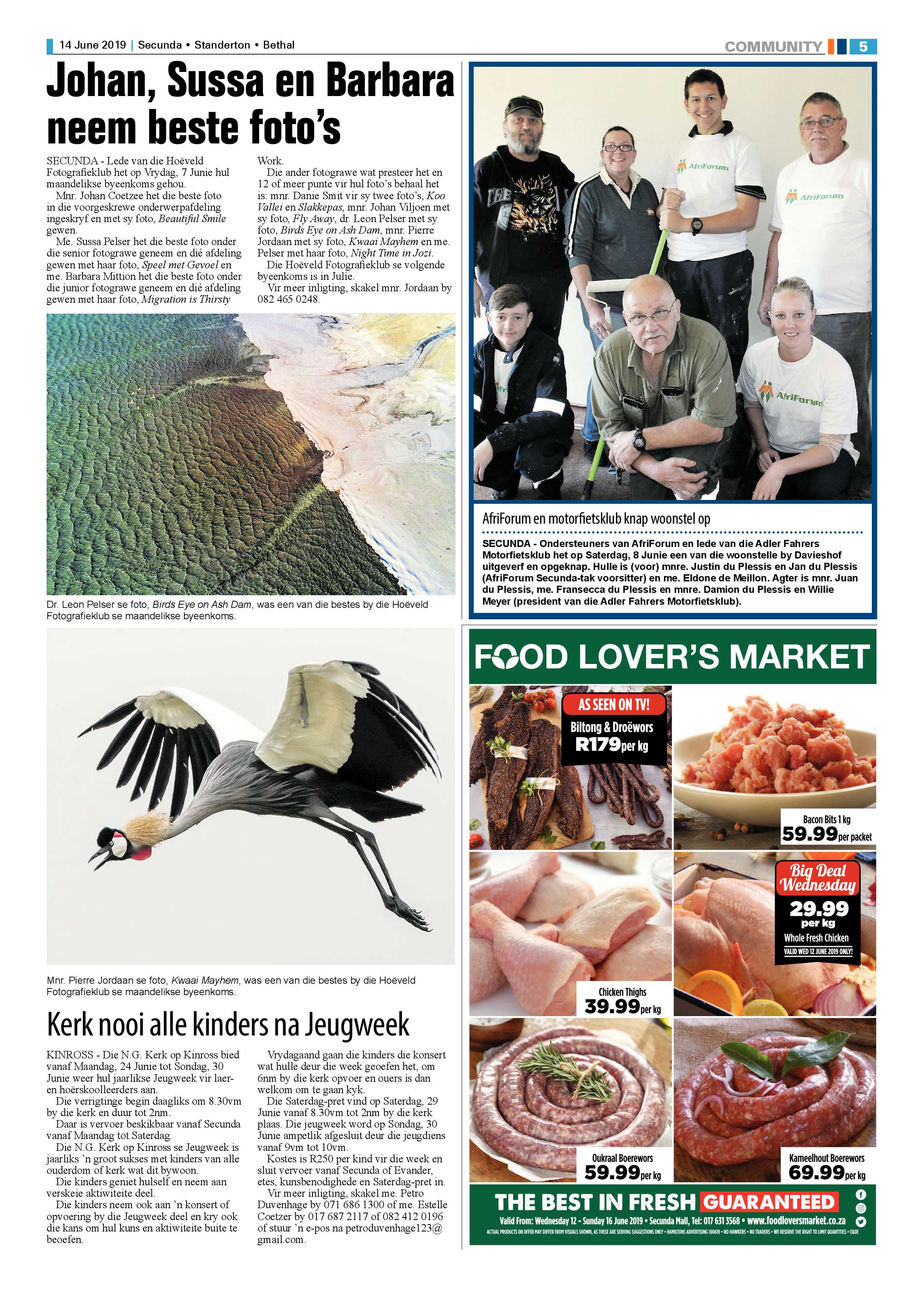 Standerton Advertiser 14 June 2019 page 9