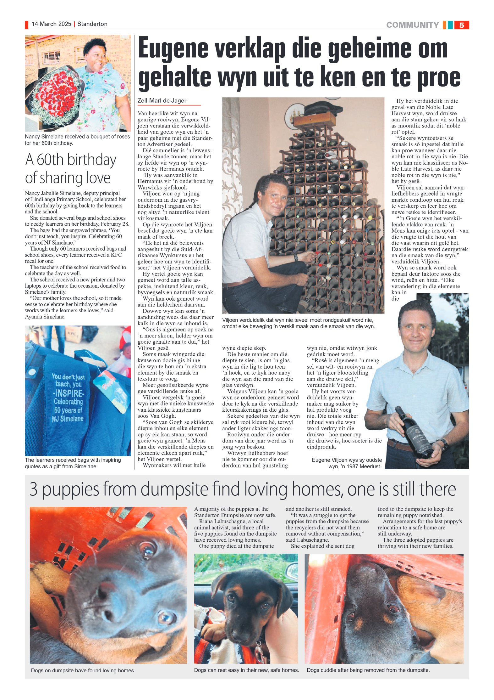 Standerton Advertiser 14 March 2025 page 5