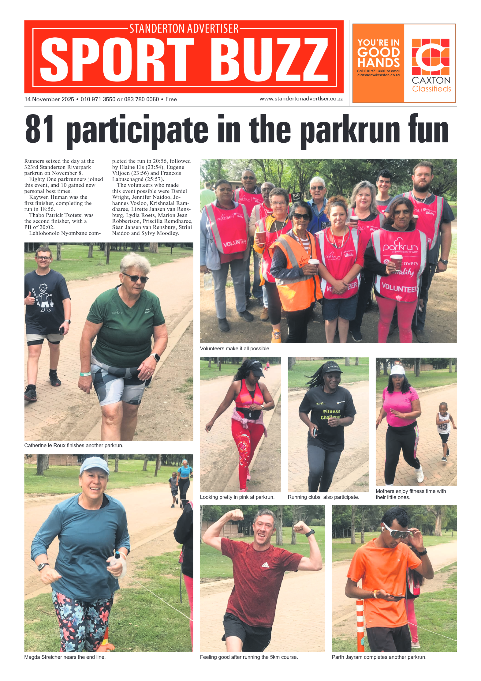 Standerton Advertiser 14 November 2025 page 8