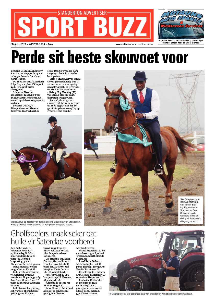Standerton Advertiser 15 April 2022 page 8