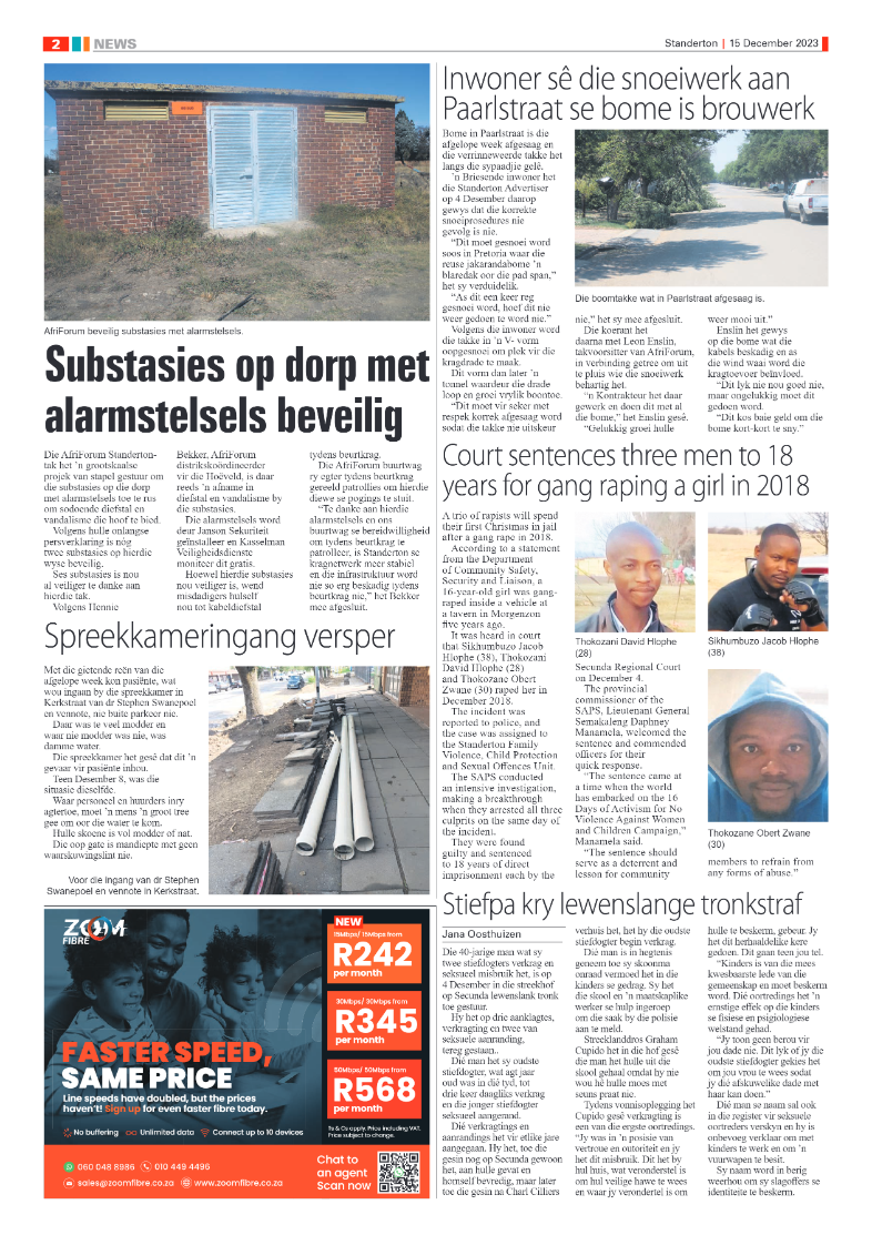Standerton Advertiser 15 December 2023 page 2