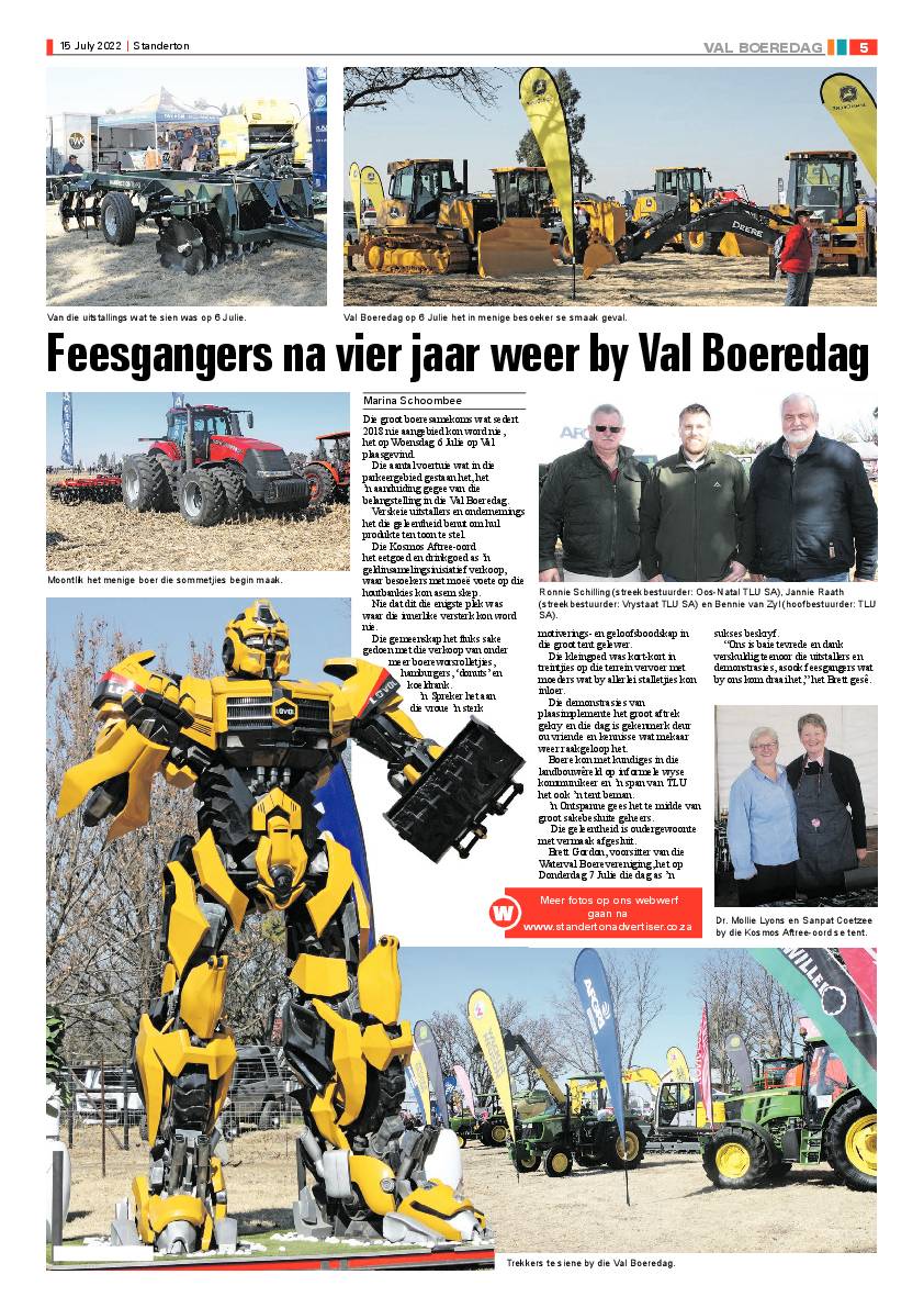 Standerton Advertiser 15 July 2022 page 5