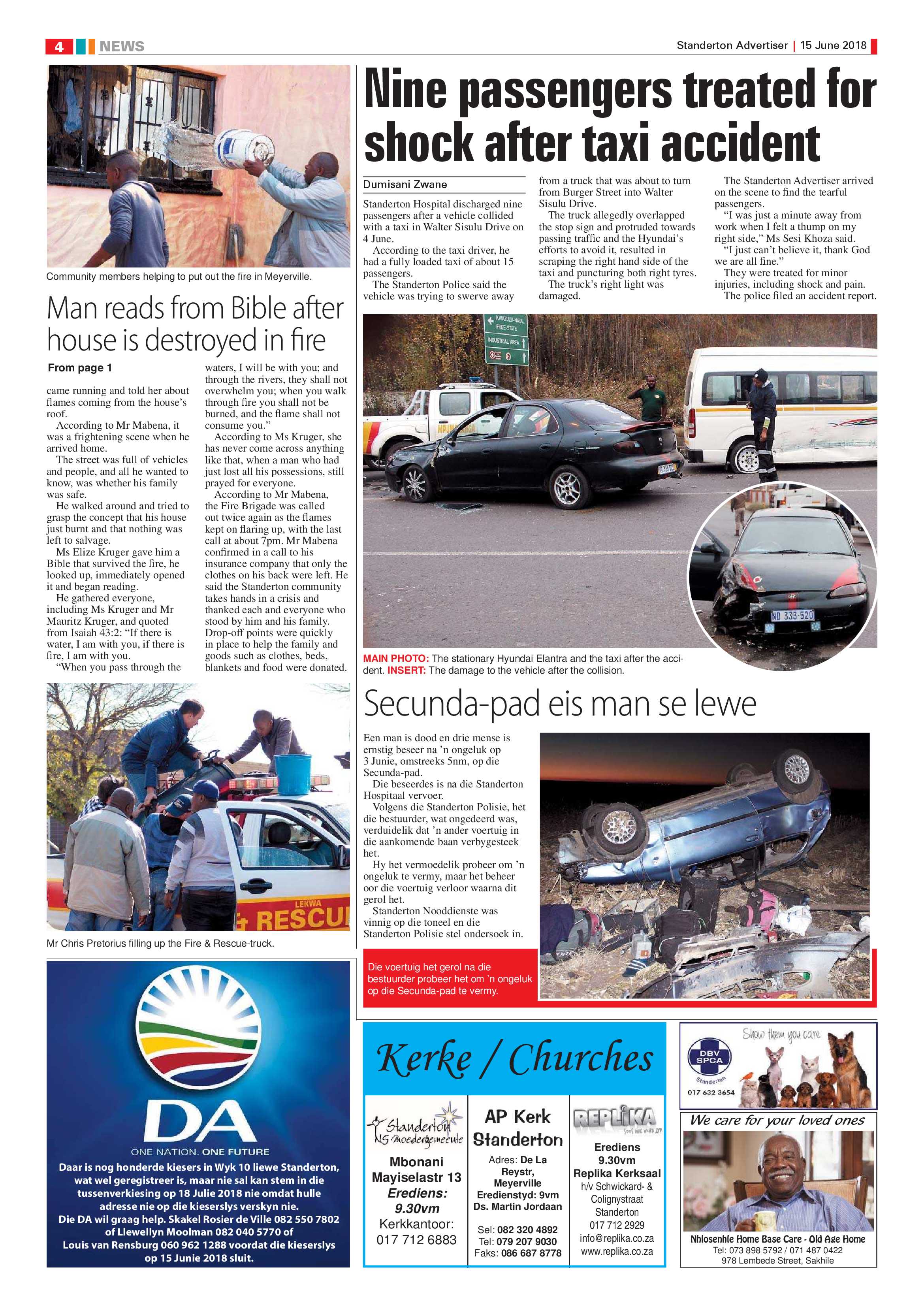 Standerton Advertiser 15 June 2018 page 4