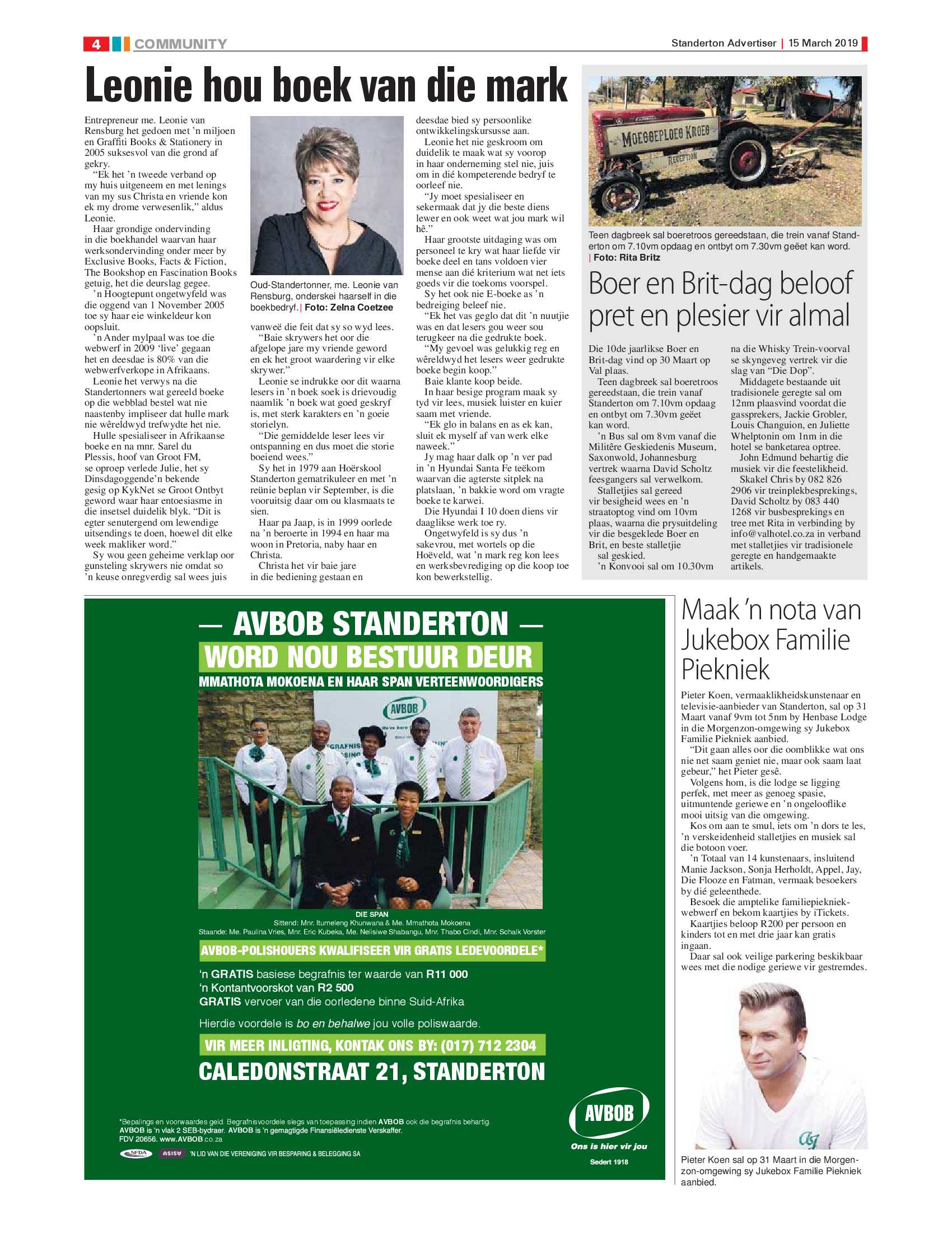 Standerton Advertiser 15 March 2019 page 4