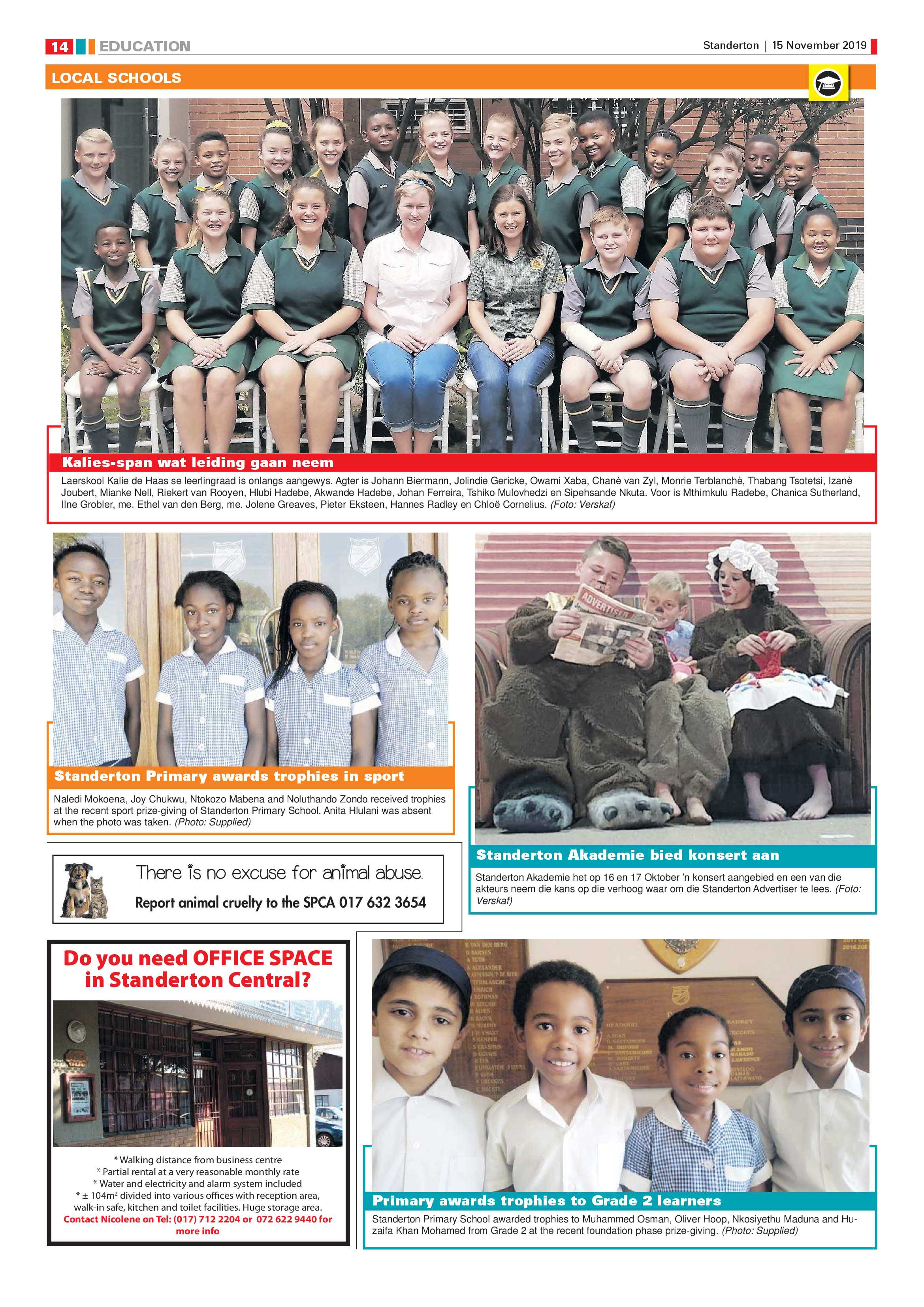 Standerton Advertiser 15 November 2019 page 14