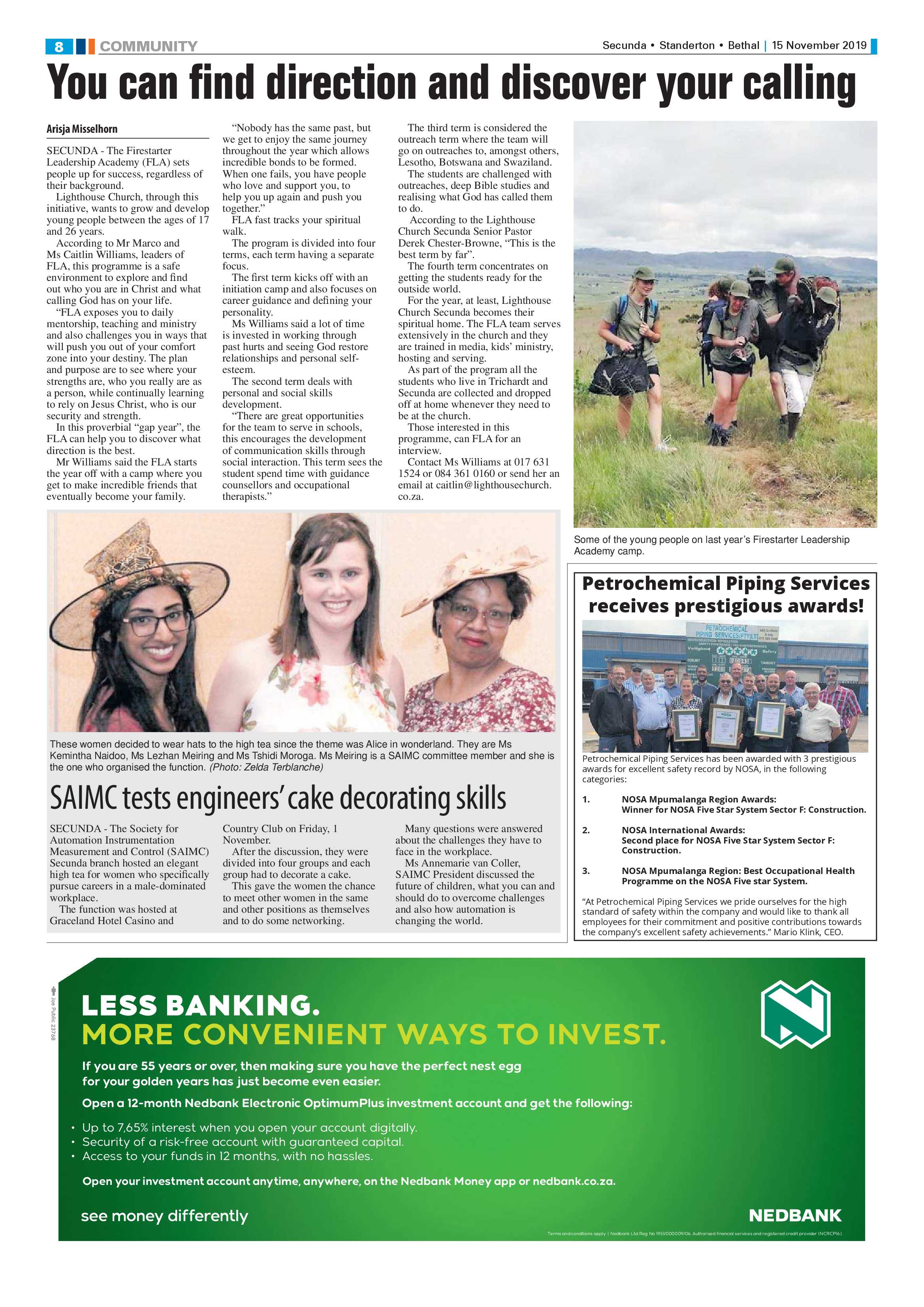 Standerton Advertiser 15 November 2019 page 8