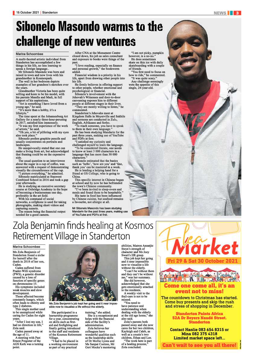 Standerton Advertiser 15 October 2021 page 3