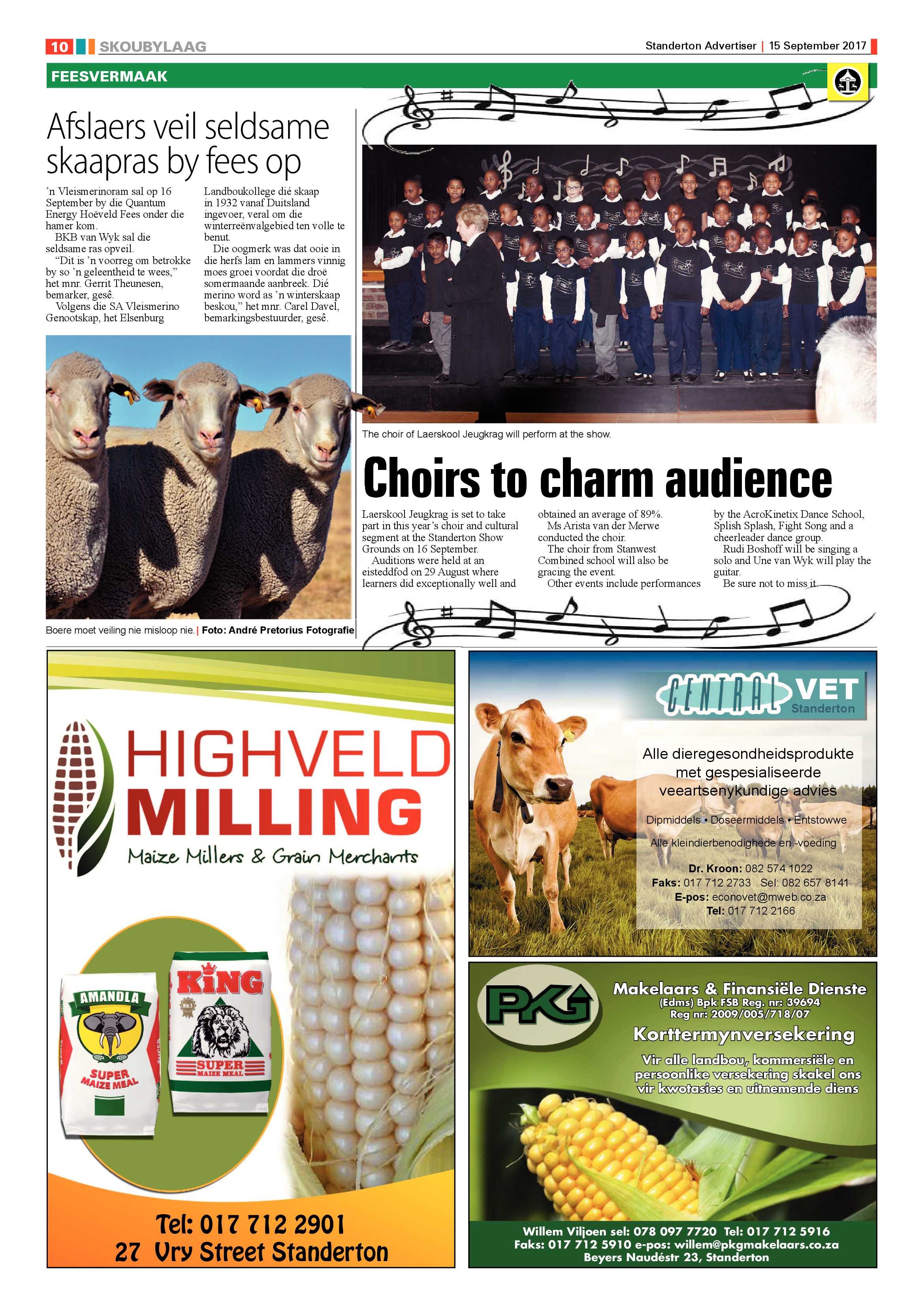 Standerton Advertiser 15 September 2017 page 10