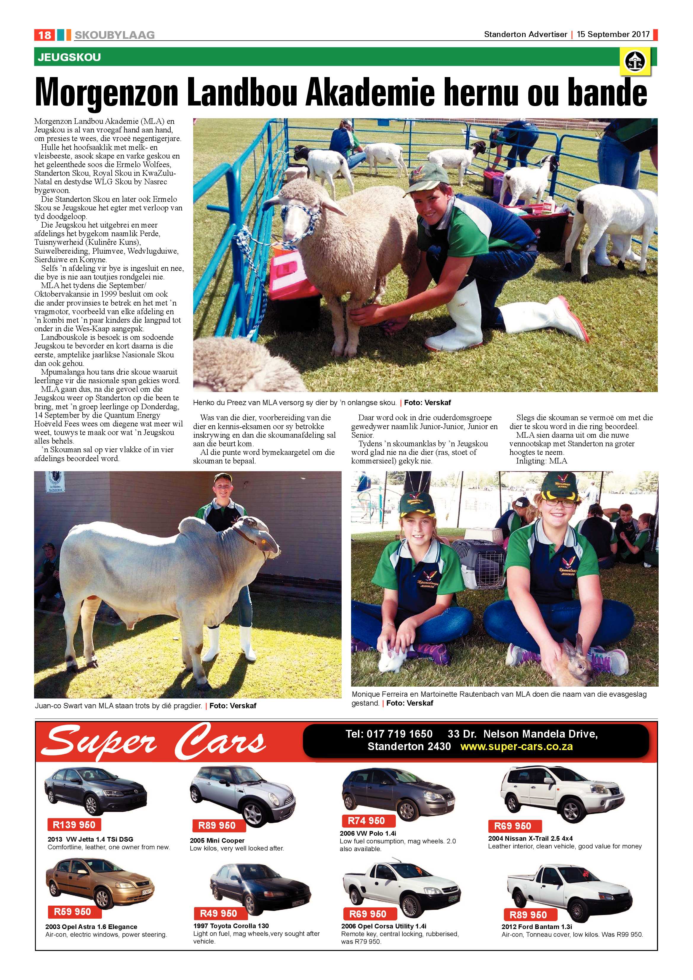 Standerton Advertiser 15 September 2017 page 17