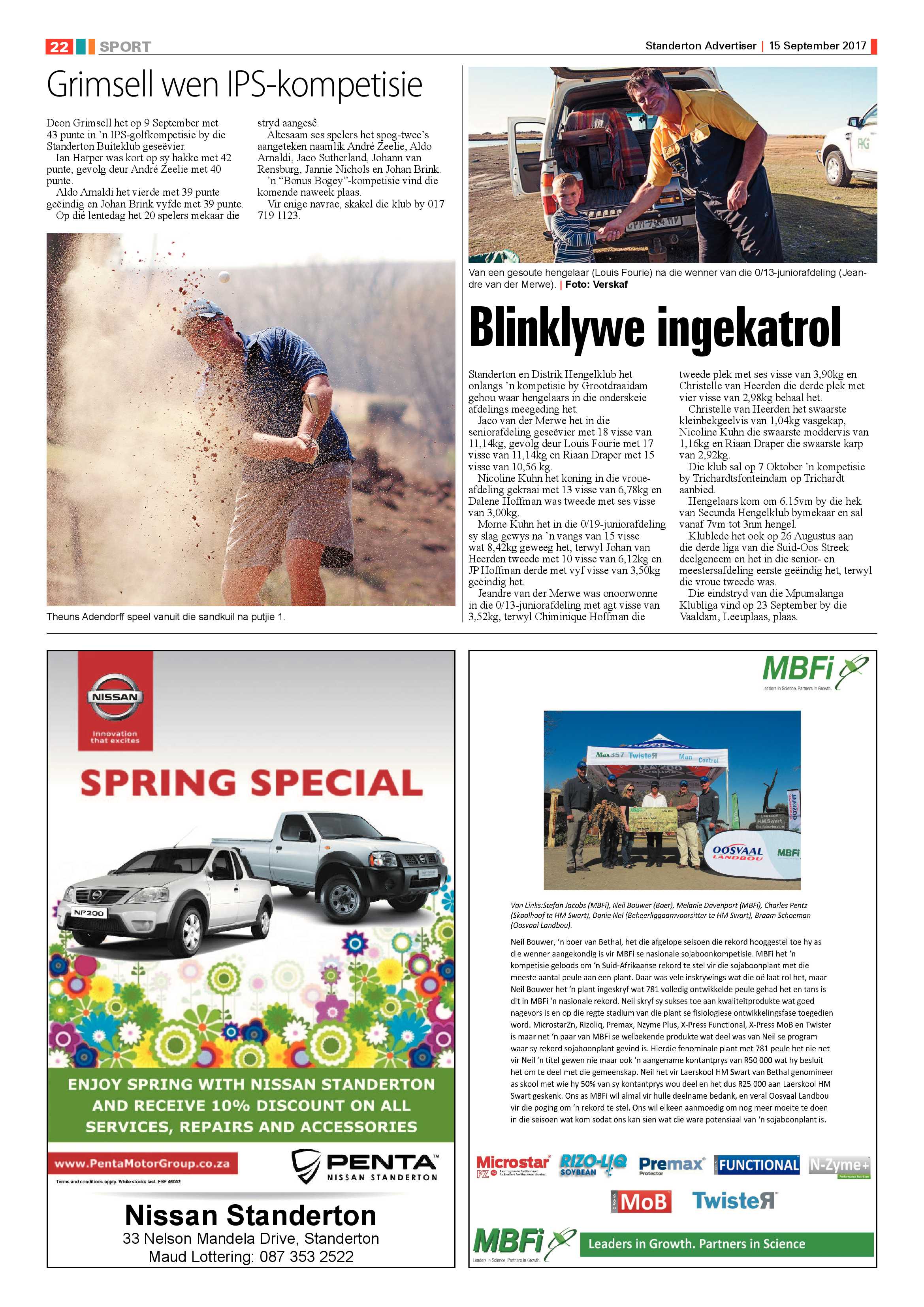 Standerton Advertiser 15 September 2017 page 21