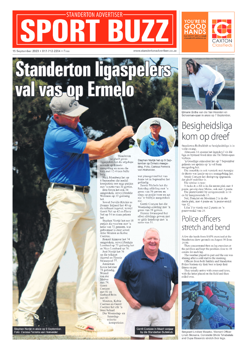 Standerton Advertiser 15 September 2023 page 8