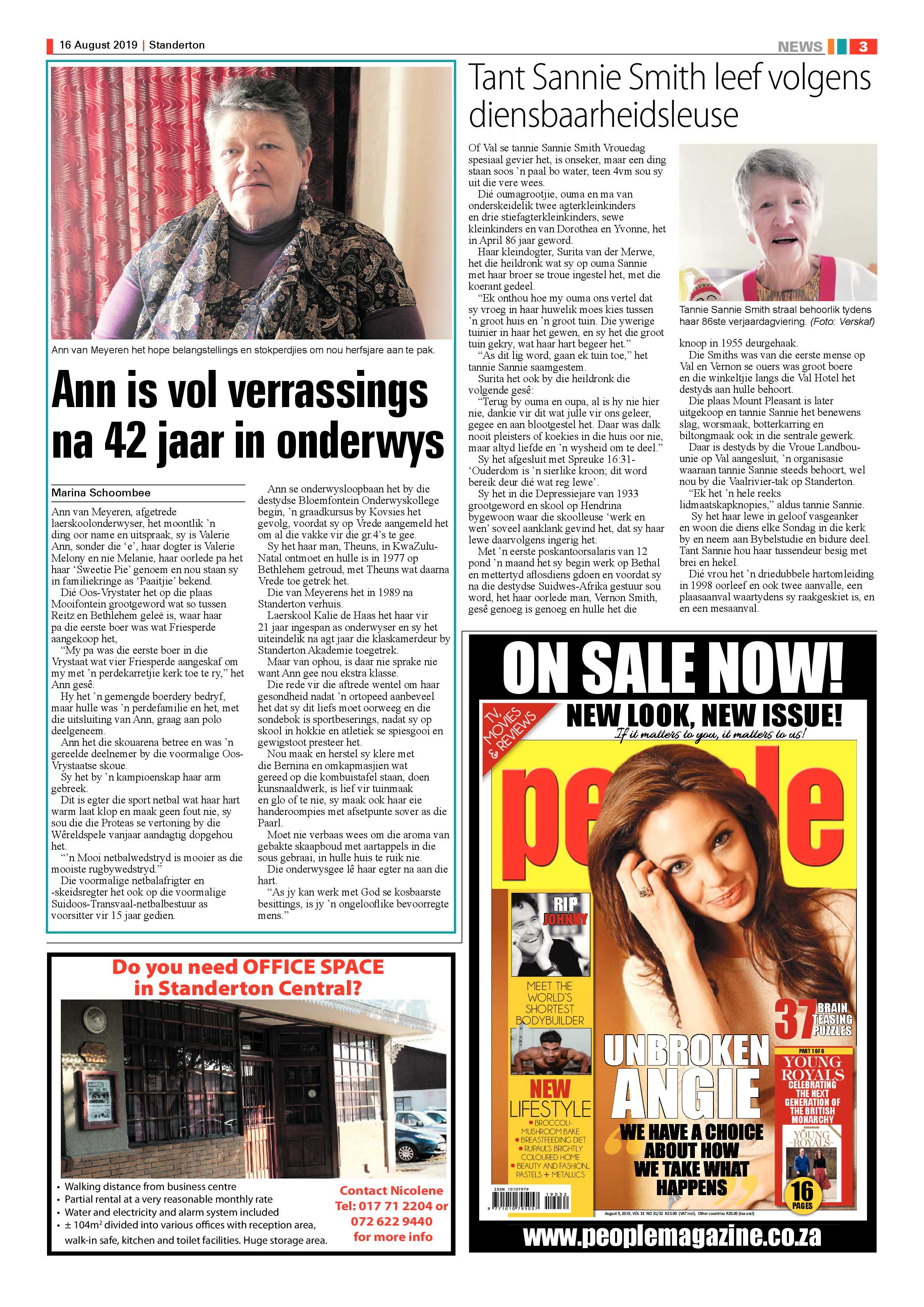 Standerton Advertiser 16 August 2019 page 3