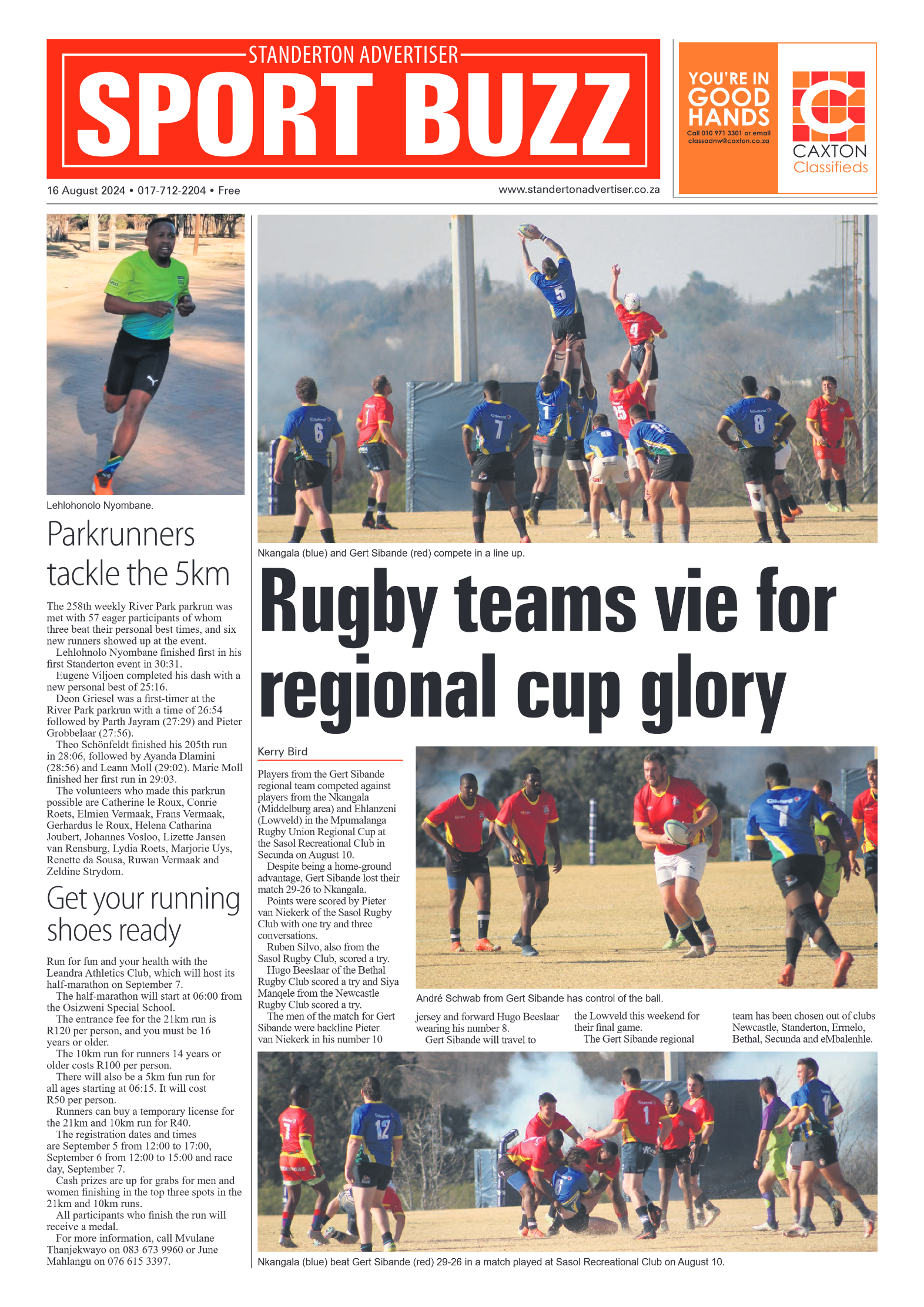 Standerton Advertiser 16 August 2024 page 8