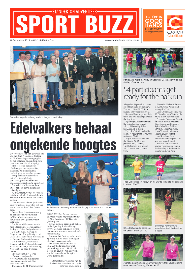 Standerton Advertiser 16 Dec 2022 page 8