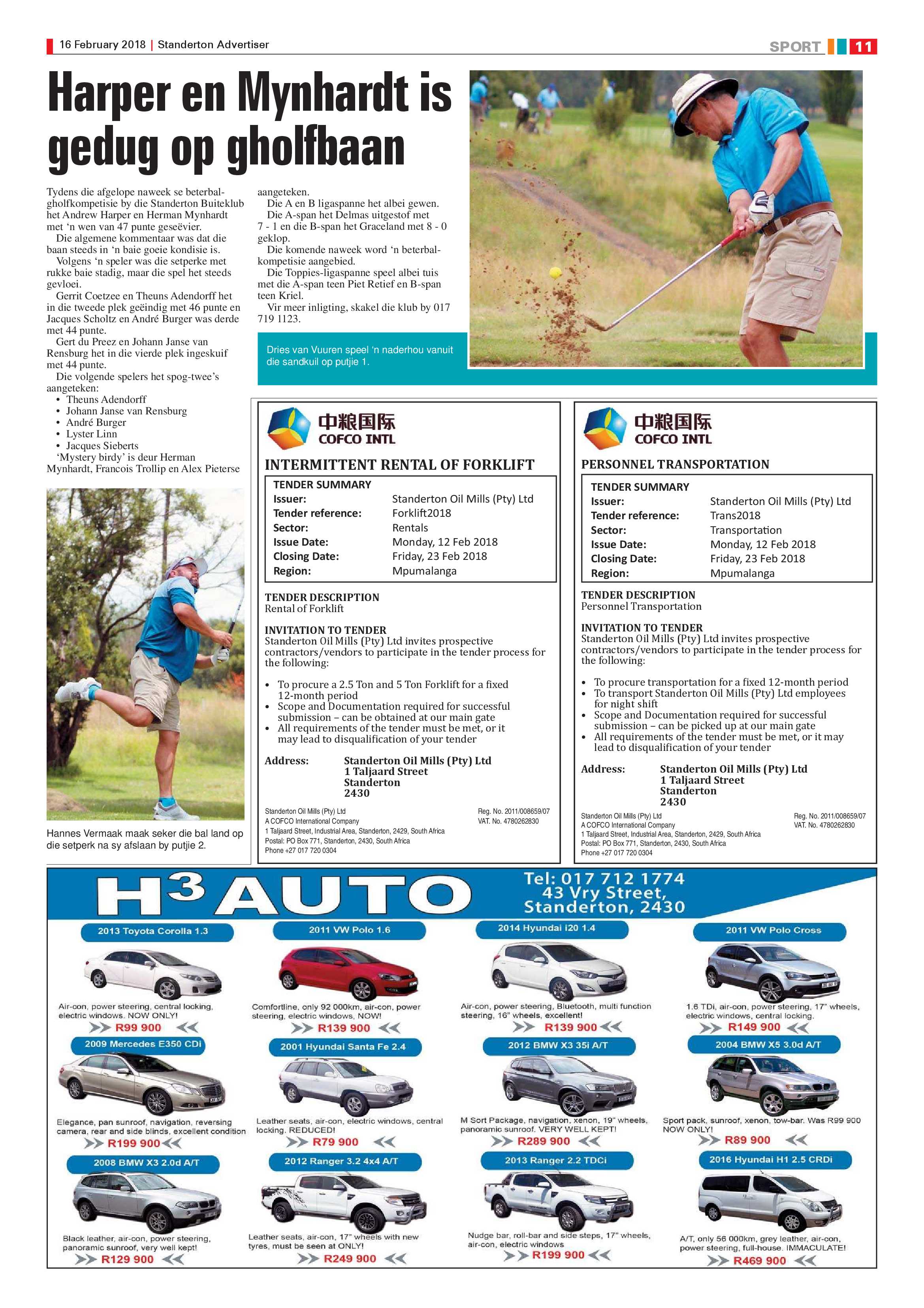 Standerton Advertiser 16 February 2018 page 10