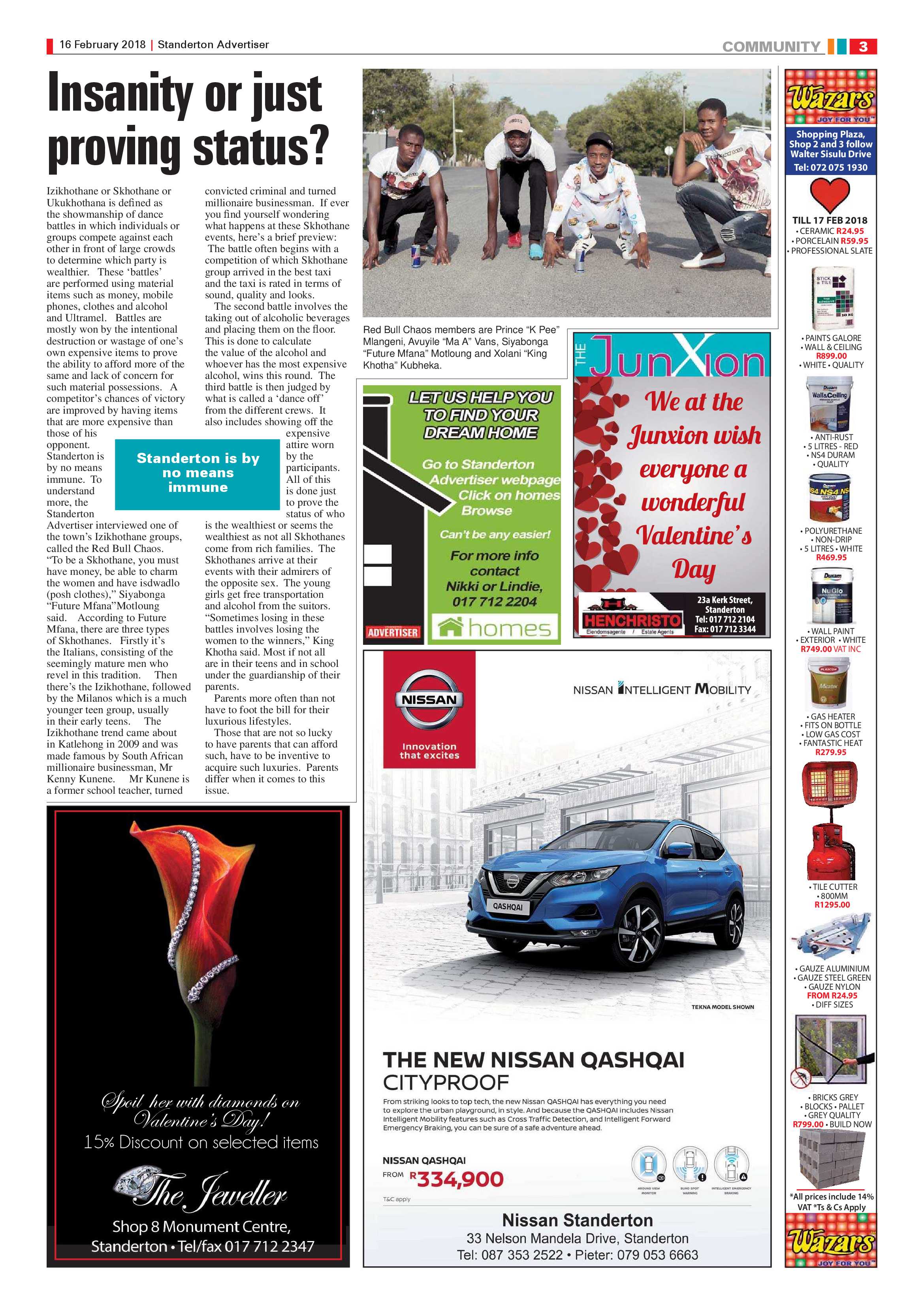 Standerton Advertiser 16 February 2018 page 3