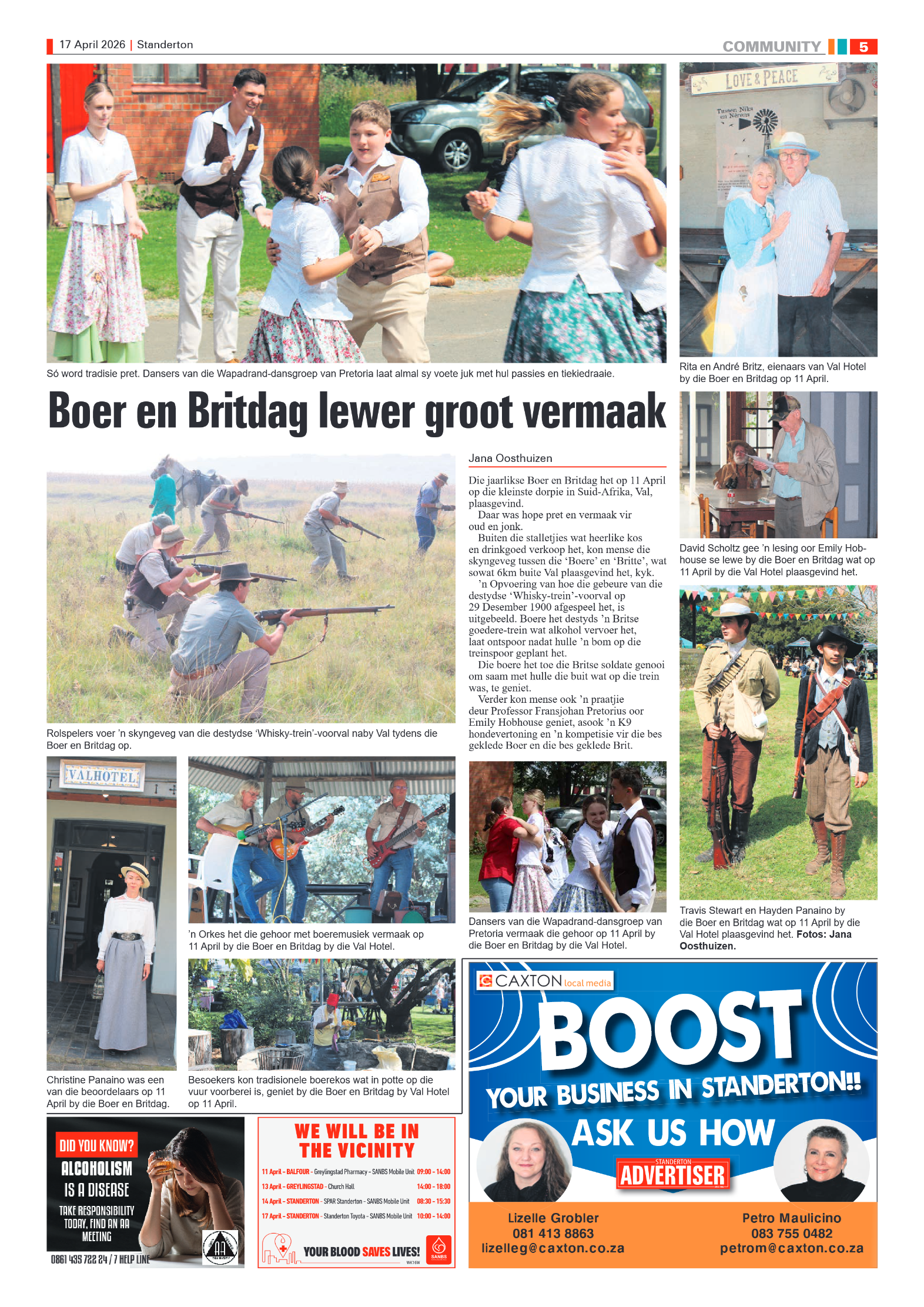 Standerton Advertiser 17 April 2026 page 5