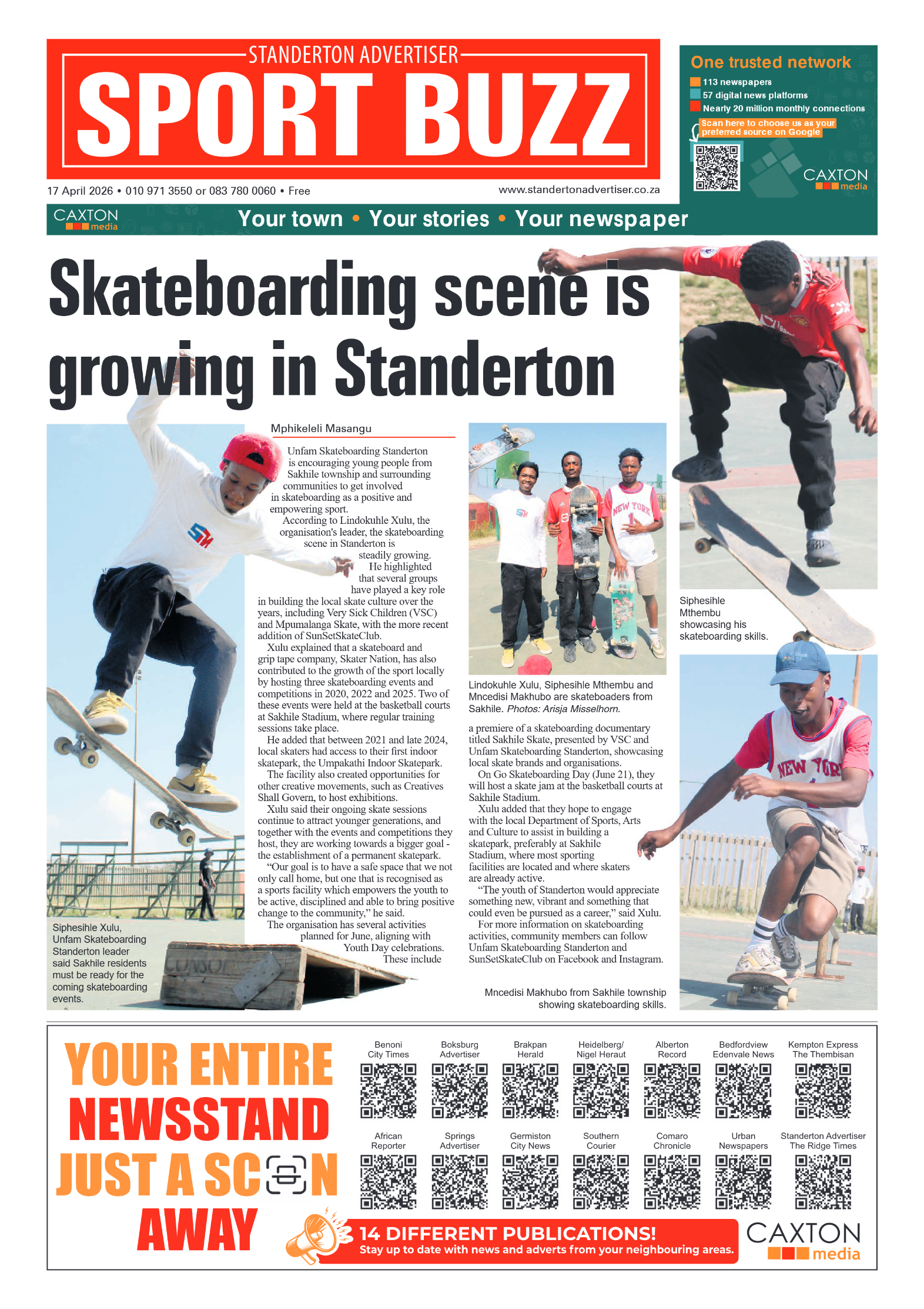 Standerton Advertiser 17 April 2026 page 8