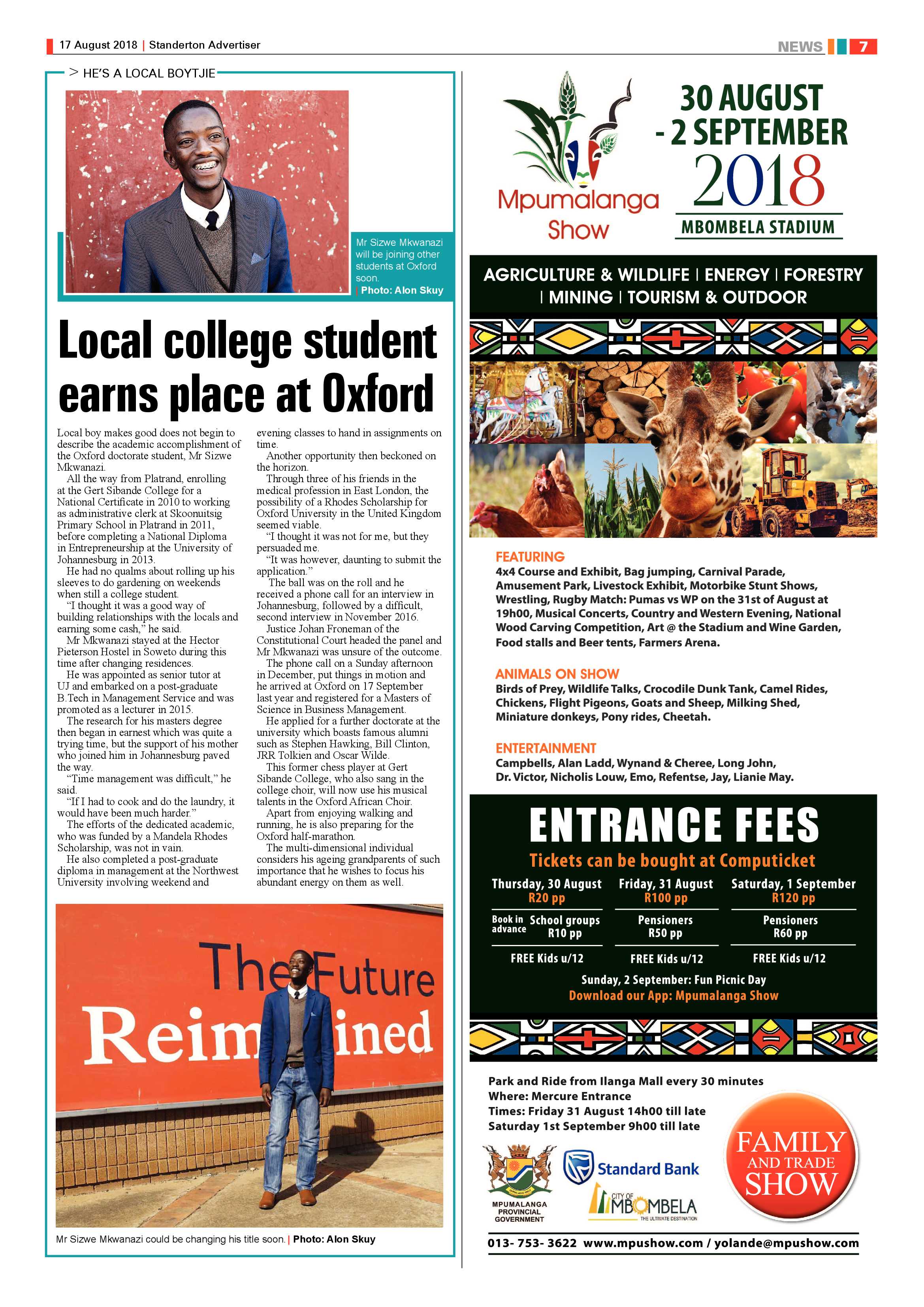 Standerton Advertiser 17 August 2018 page 7