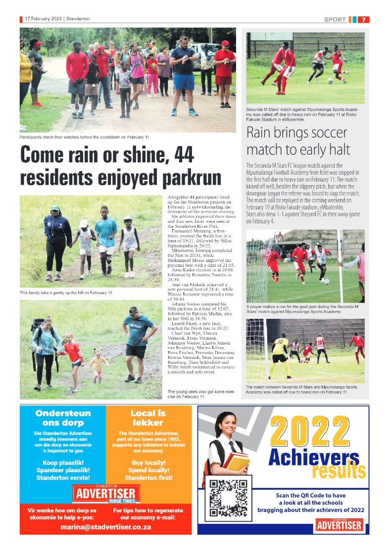 Standerton Advertiser 17 February 2023 page 7