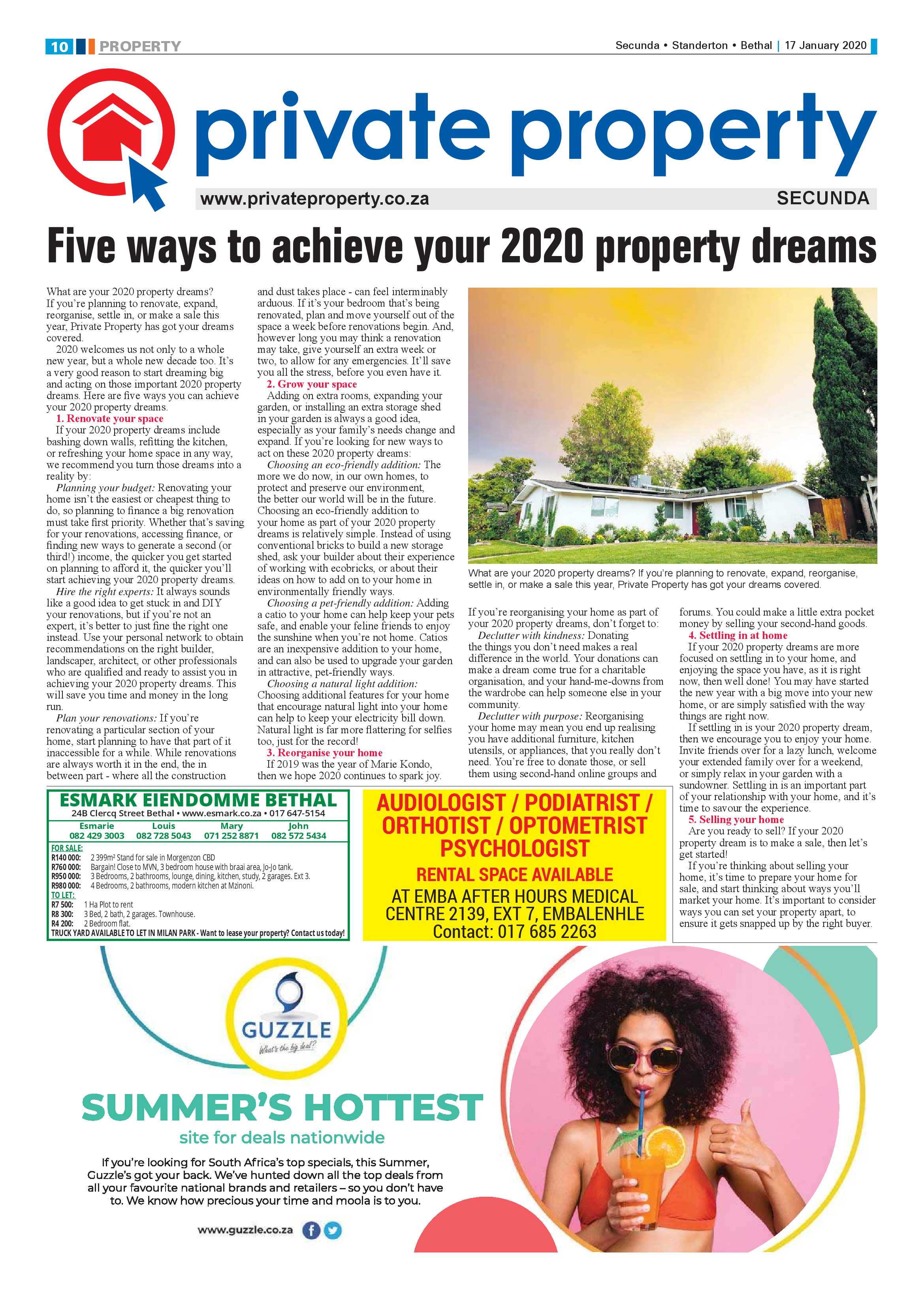 Standerton Advertiser 17 January 2020 page 10