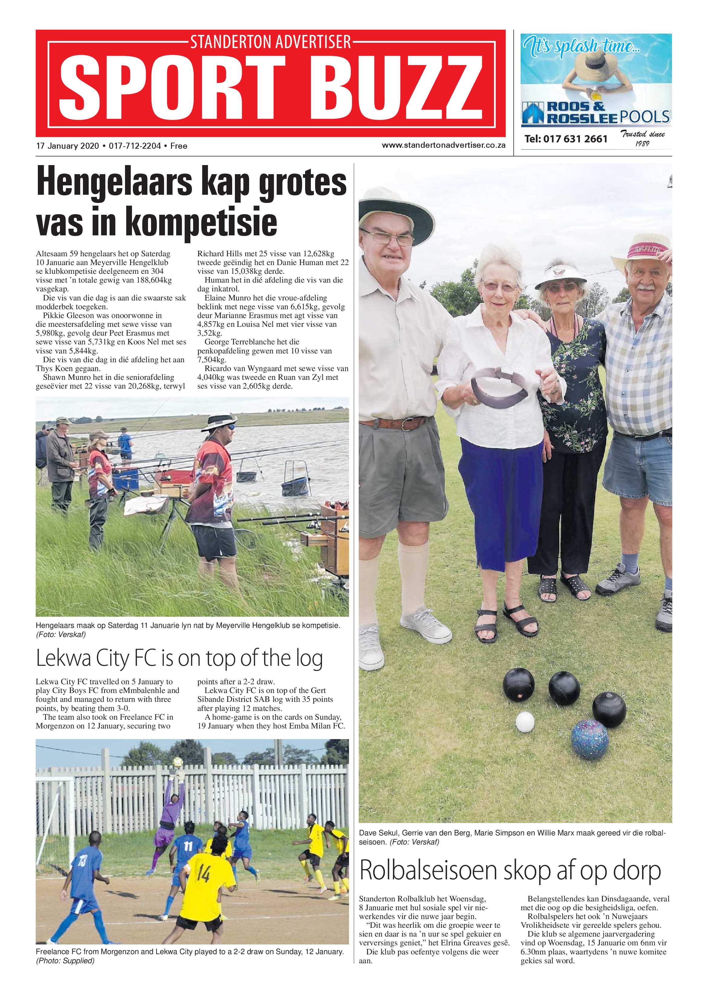 Standerton Advertiser 17 January 2020 page 16